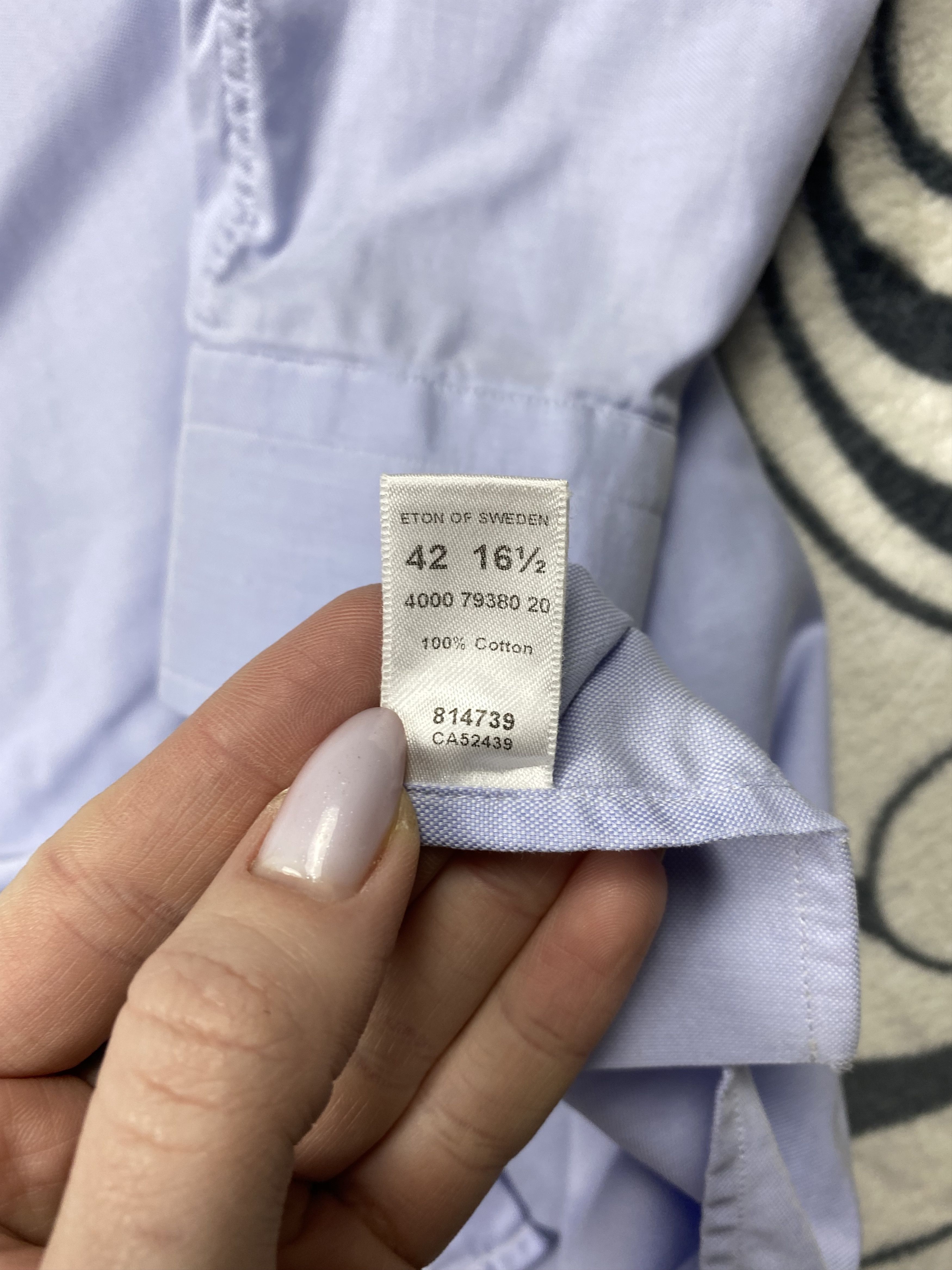 Eton × Vintage Eton Vintage Mens Long Sleeve Shirt Size US L / EU 52-54 / 3 - 6 Thumbnail