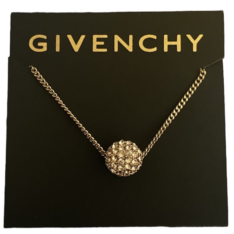 Givenchy New Givenchy Gold Colored Ball Adjustable Necklace Grailed