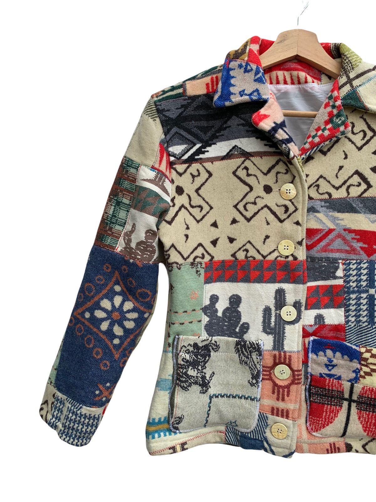 Native × Vintage Vintage Beckaro America’s Original Population Navajo Jacket Size M / US 6-8 / IT 42-44 - 5 Thumbnail