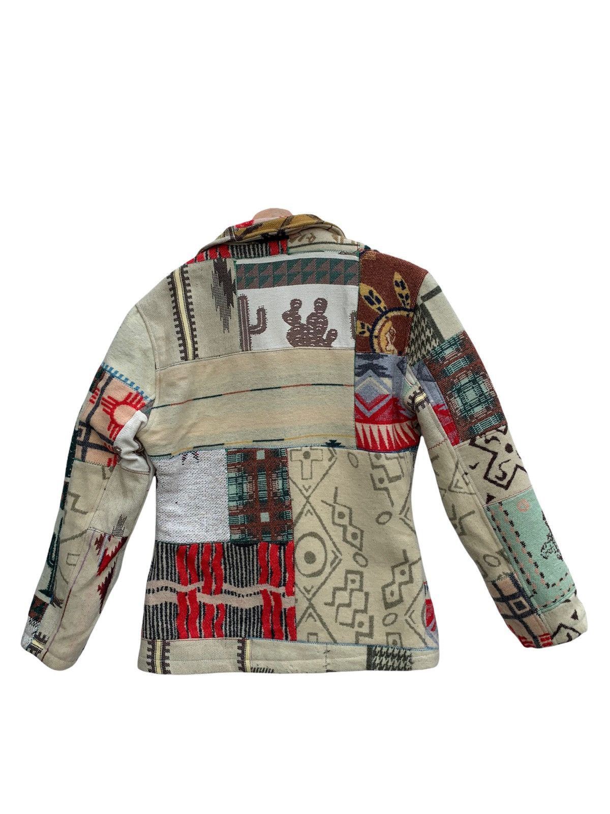 Native × Vintage Vintage Beckaro America’s Original Population Navajo Jacket Size M / US 6-8 / IT 42-44 - 10 Thumbnail
