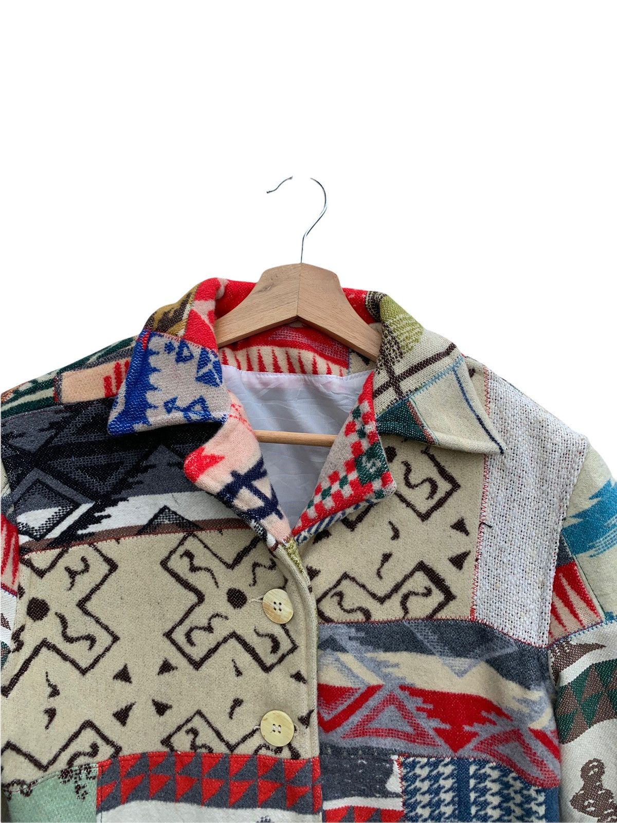 Native × Vintage Vintage Beckaro America’s Original Population Navajo Jacket Size M / US 6-8 / IT 42-44 - 7 Thumbnail