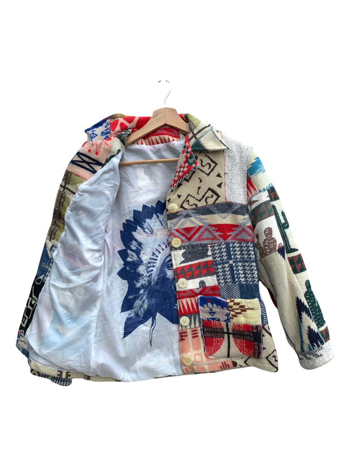 Native × Vintage Vintage Beckaro America’s Original Population Navajo Jacket Size M / US 6-8 / IT 42-44 - 1 Thumbnail
