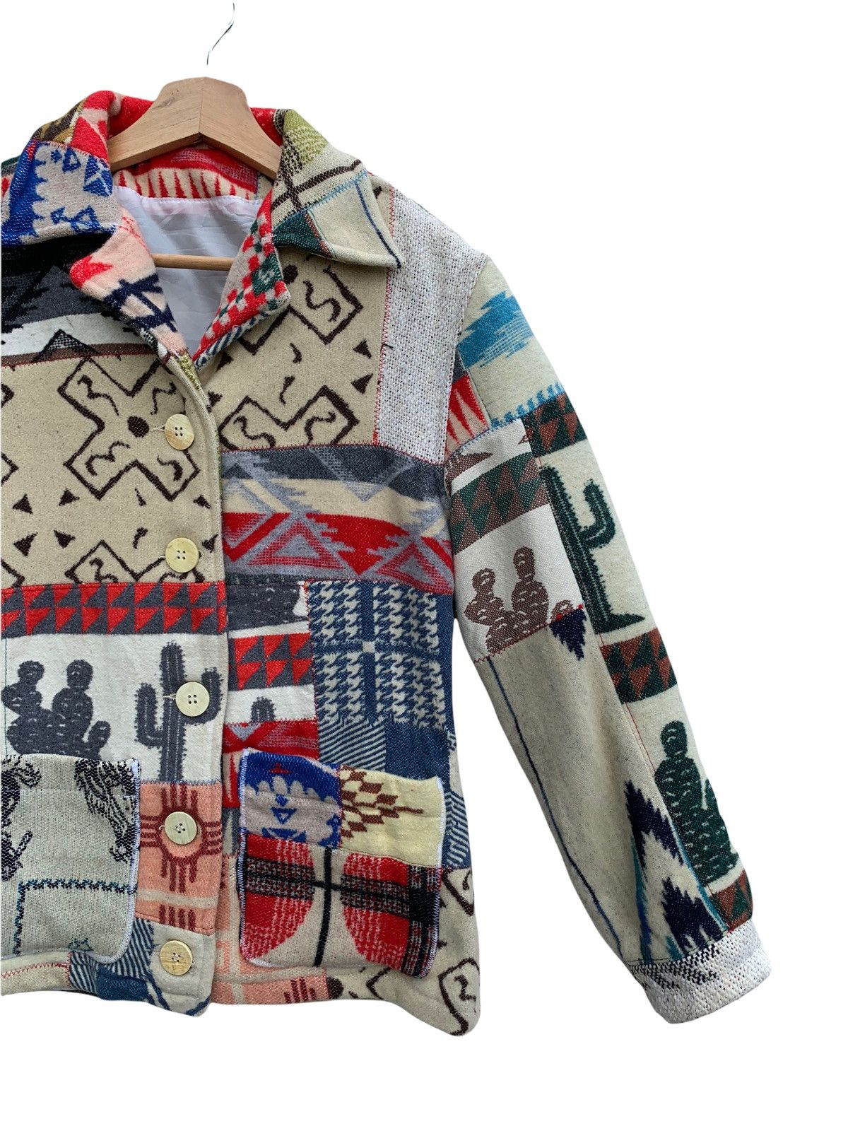 Native × Vintage Vintage Beckaro America’s Original Population Navajo Jacket Size M / US 6-8 / IT 42-44 - 6 Thumbnail