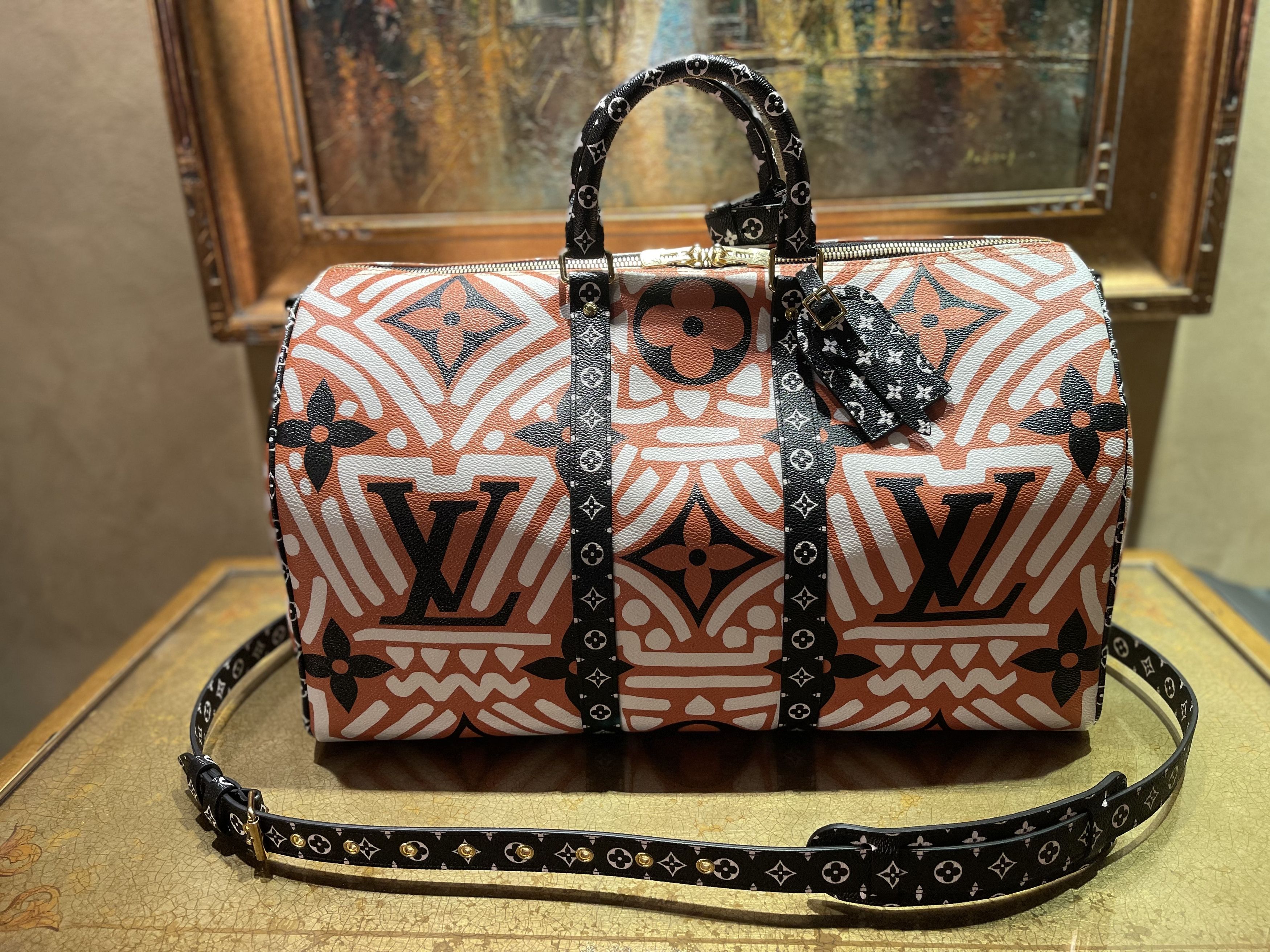 Louis Vuitton LOUIS VUITTON CRAFTY KEEPALL BANDOULIÈRE 45 Size ONE SIZE - 9 Thumbnail