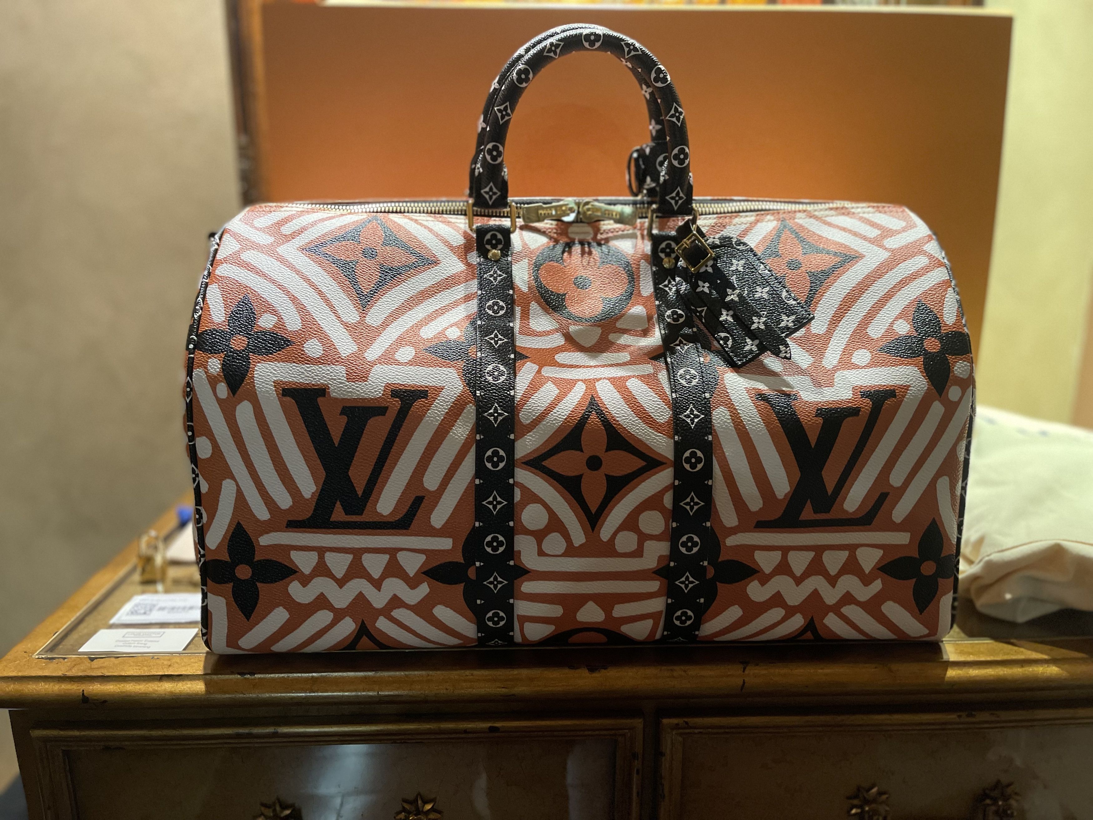 Louis Vuitton LOUIS VUITTON CRAFTY KEEPALL BANDOULIÈRE 45 Size ONE SIZE - 8 Thumbnail
