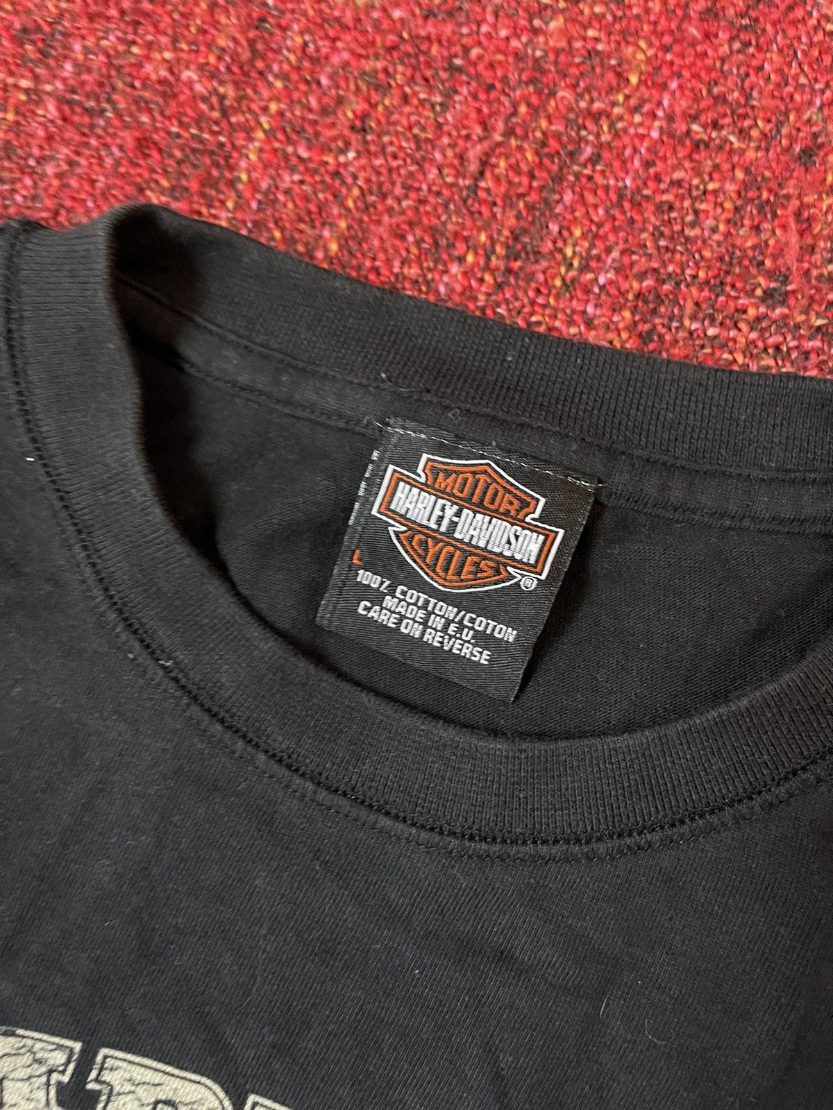 Harley Davidson × Vintage Harley Davidson 2008 vintage t-shirt Size US L / EU 52-54 / 3 - 4 Thumbnail