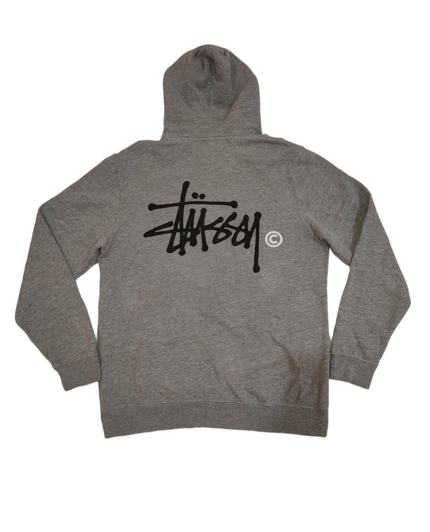 image of Stussy Big Spell On The Back in Grey, Men's (Size Large)