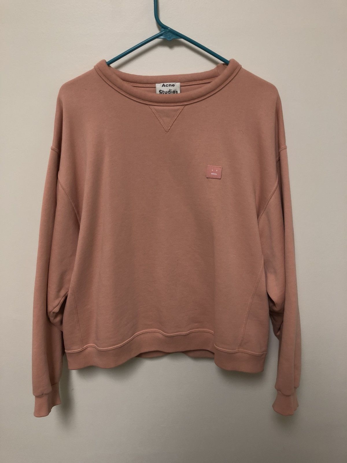 Acne Studios Fint Face Sweatshirt Size US M / EU 48-50 / 2 - 1 Thumbnail