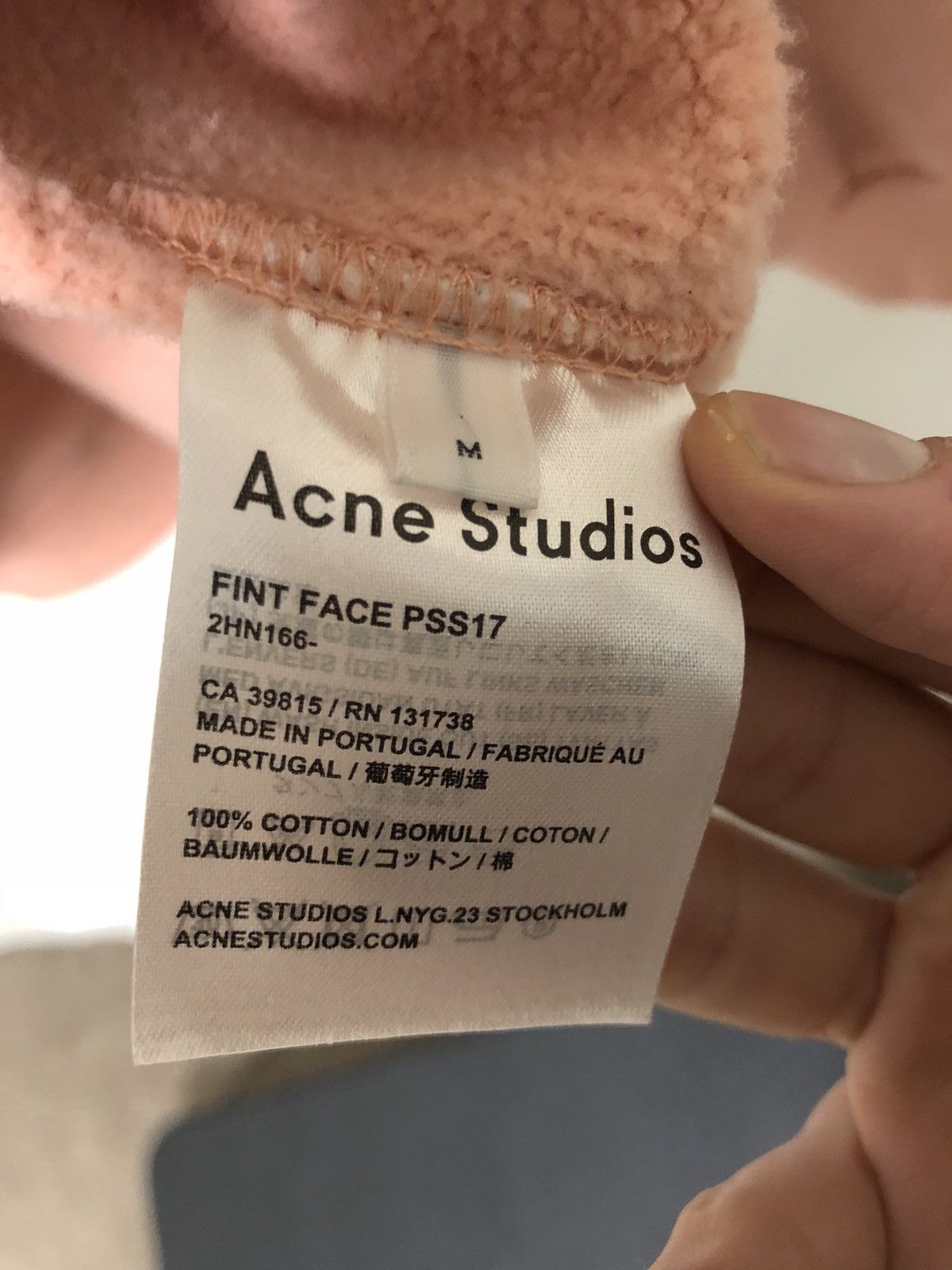 Acne Studios Fint Face Sweatshirt Size US M / EU 48-50 / 2 - 4 Thumbnail