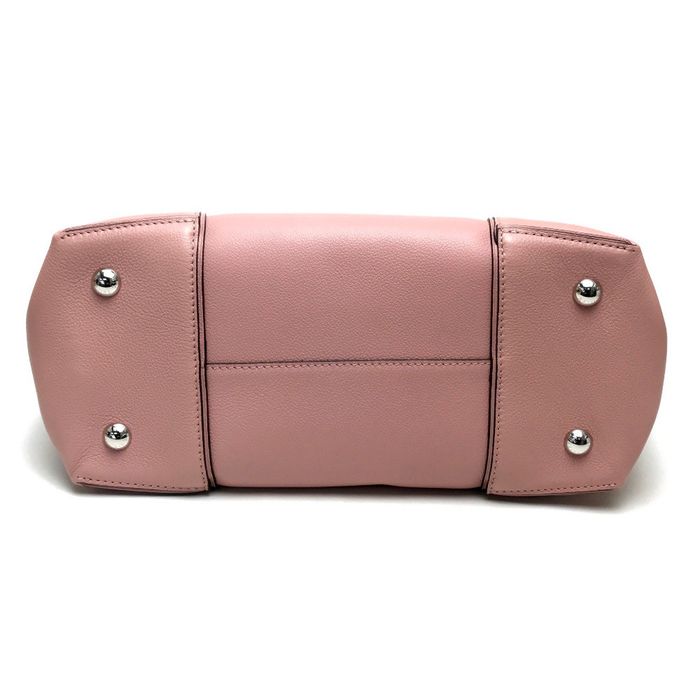 Authenticated used Louis Vuitton Louis Vuitton Handbag Lockit mm Parnacea M94594 Magnolia Pink Ladies, Adult Unisex, Size: (HxWxD): 28cm x 45cm x 14cm