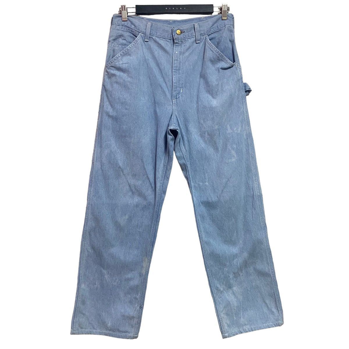 Carhartt Vintage Carhartt Denim Carpenter Light Wash Size US 32 / EU 48 - 2 Thumbnail
