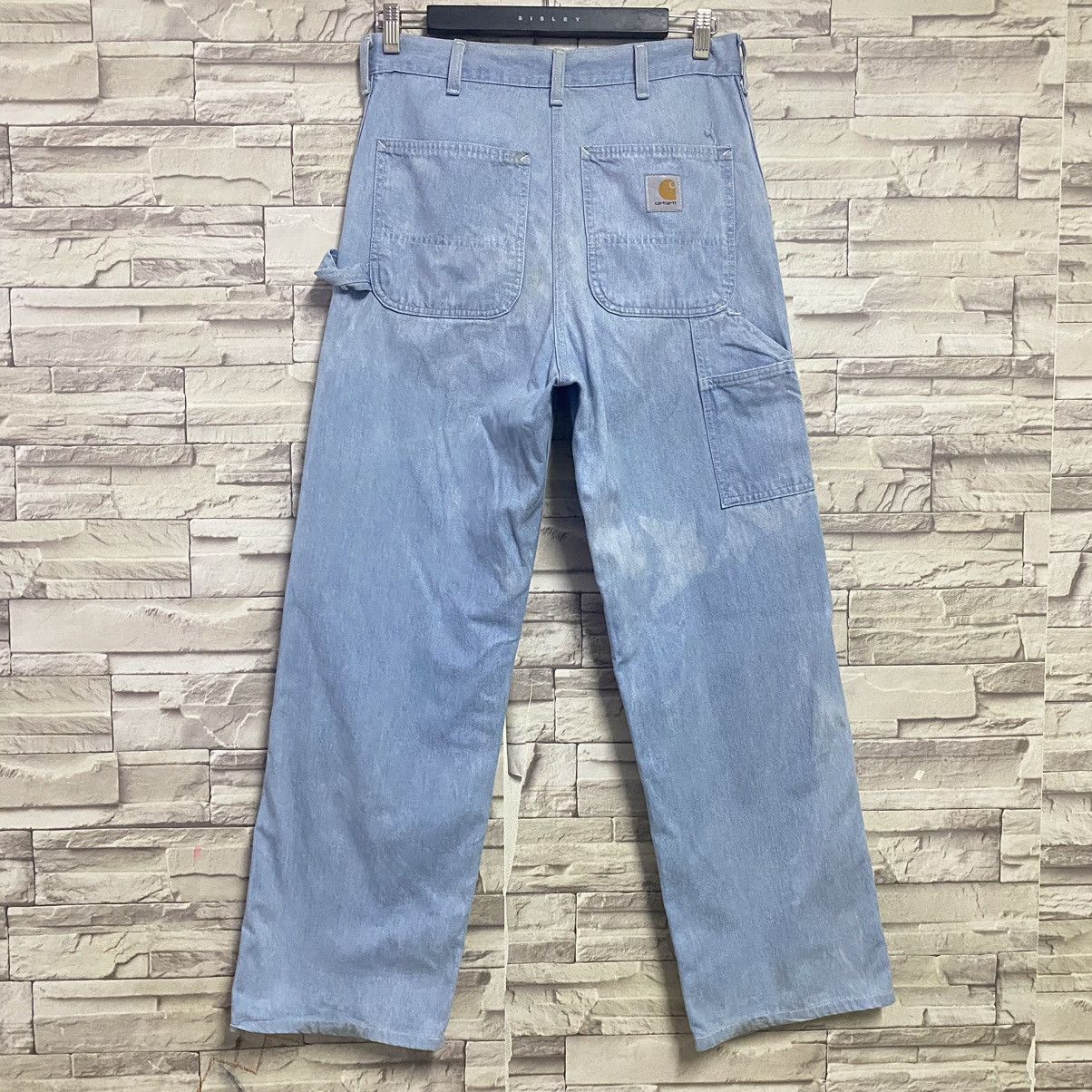 Carhartt Vintage Carhartt Denim Carpenter Light Wash Size US 32 / EU 48 - 8 Thumbnail
