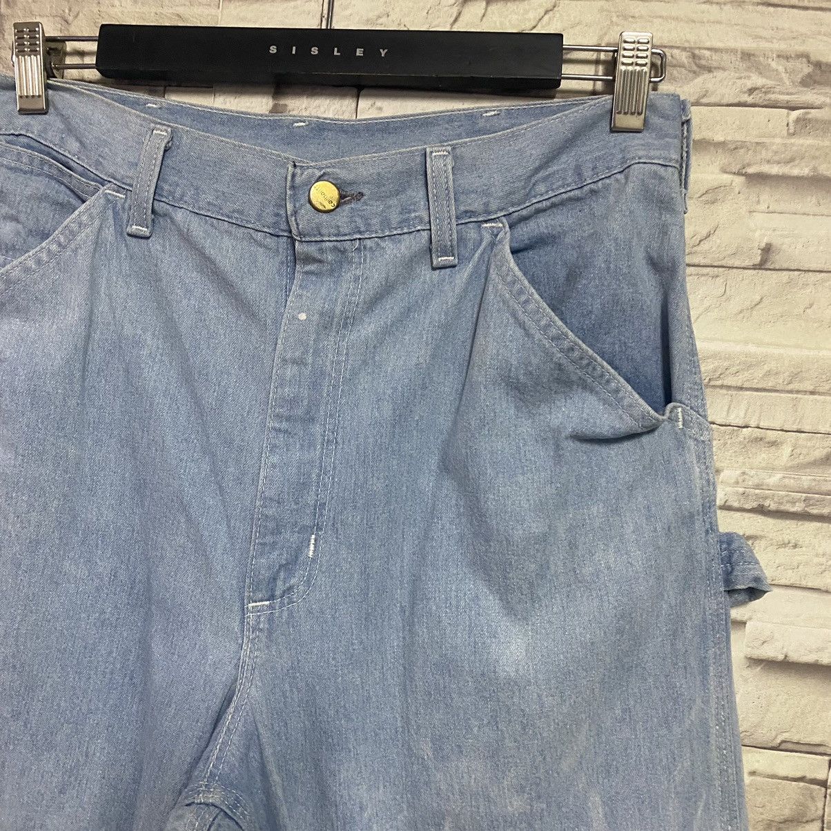 Carhartt Vintage Carhartt Denim Carpenter Light Wash Size US 32 / EU 48 - 7 Thumbnail