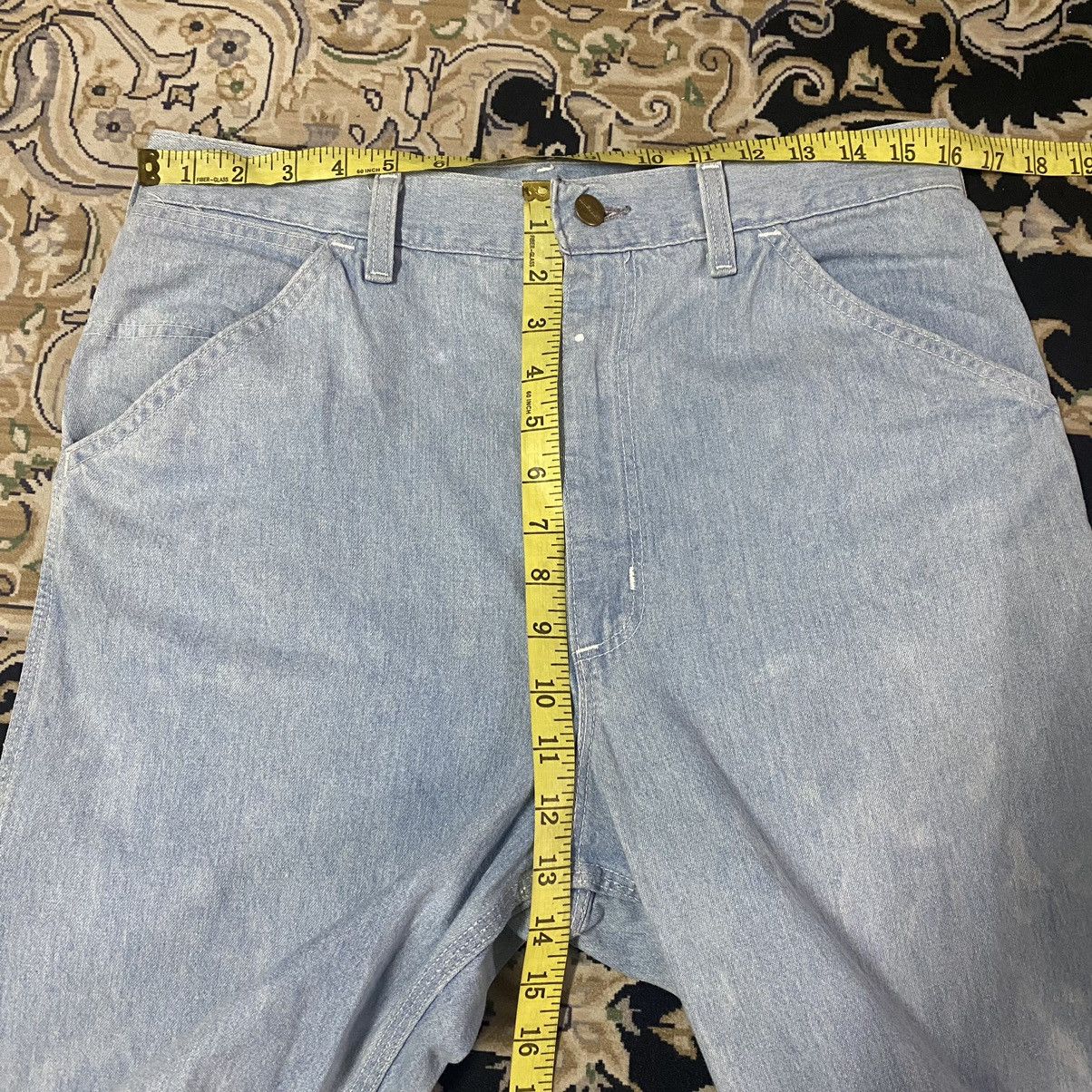 Carhartt Vintage Carhartt Denim Carpenter Light Wash Size US 32 / EU 48 - 17 Thumbnail