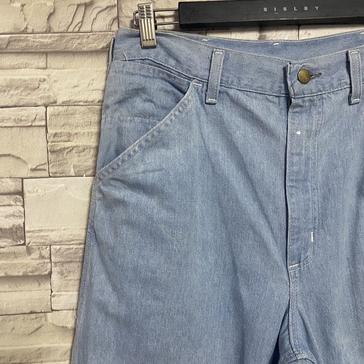 Carhartt Vintage Carhartt Denim Carpenter Light Wash Size US 32 / EU 48 - 6 Thumbnail
