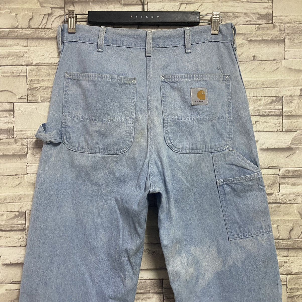 Carhartt Vintage Carhartt Denim Carpenter Light Wash Size US 32 / EU 48 - 9 Thumbnail