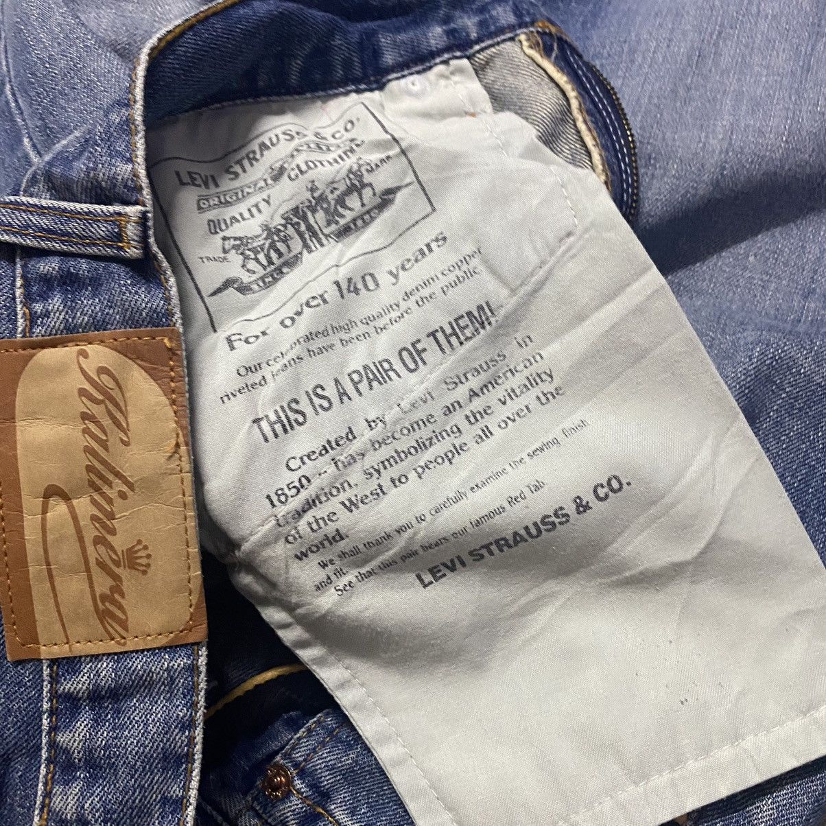 Levi's Levis 505 Patchwork Remake By Kalimera Japan Size US 30 / EU 46 - 20 Thumbnail