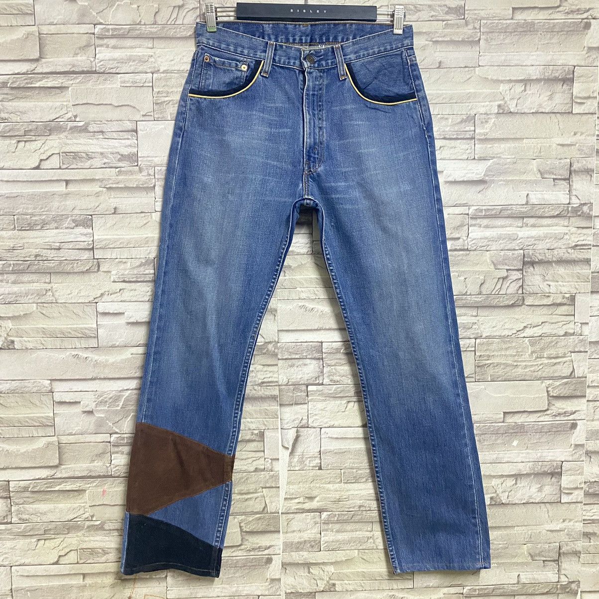 Levi's Levis 505 Patchwork Remake By Kalimera Japan Size US 30 / EU 46 - 4 Thumbnail