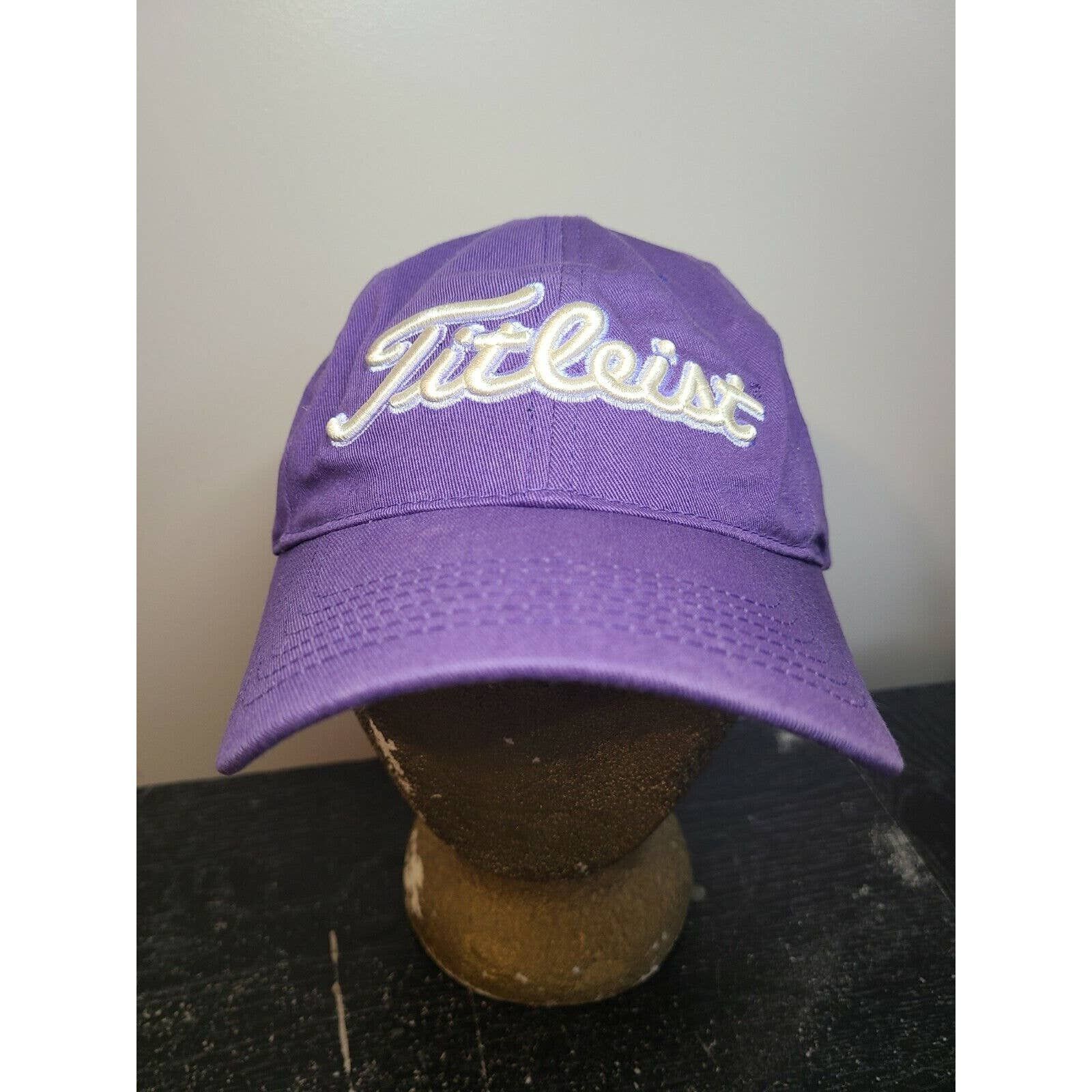 Titleist Titleist FootJoy FJ Golf Cap Tour Hat Purple/White Patch | Grailed