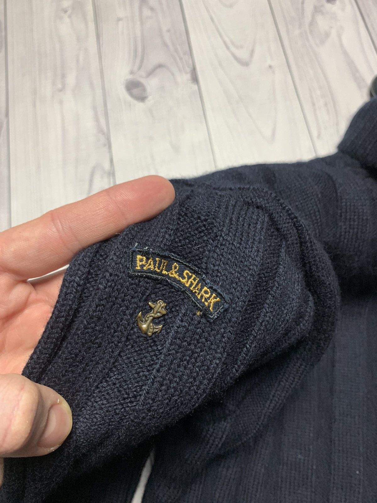 Paul & Shark × Vintage Paul & shark knit turtleneck size XL Size US XL / EU 56 / 4 - 2 Thumbnail