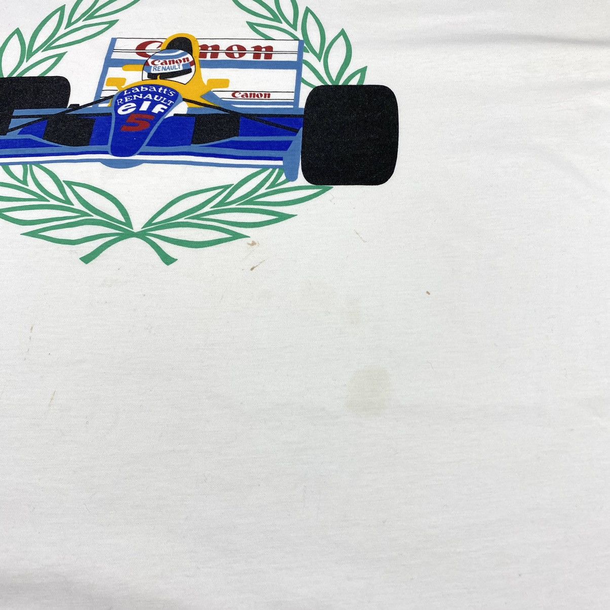 Canon × Vintage 80-90’s Rare Vintage Canon Formula Uno Racing T Shirt Size US XL / EU 56 / 4 - 6 Thumbnail