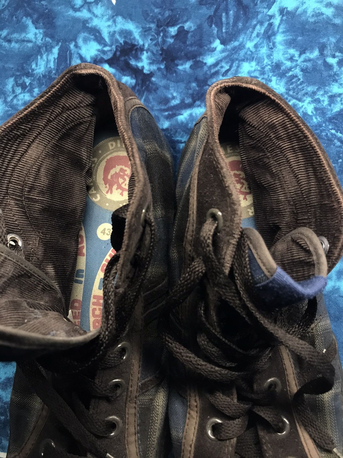 Diesel Vintage DIESEL HiGH TOP Sneakers Size US 10 / EU 43 - 17 Thumbnail