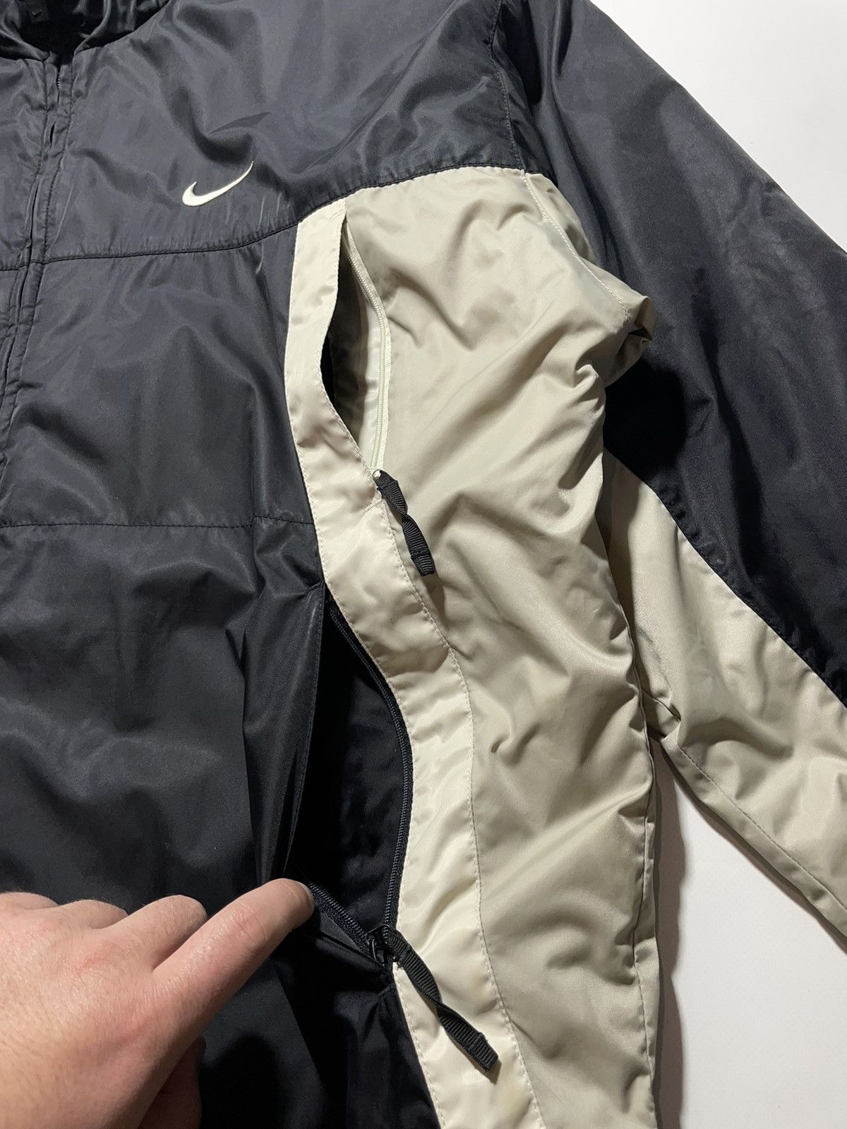 Vintage Nike Big Logo Vintage Jacket Size US XL / EU 56 / 4 - 4 Thumbnail
