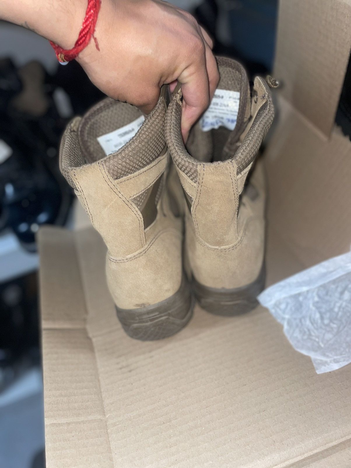 Military Issued Combat Boots