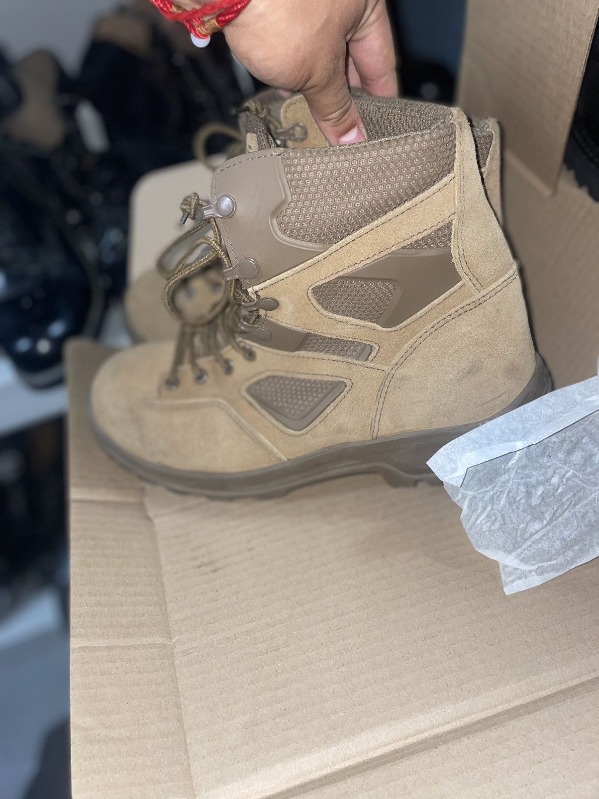 Military Issued Combat Boots