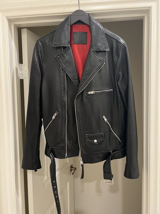 All saints kodey biker jacket sale