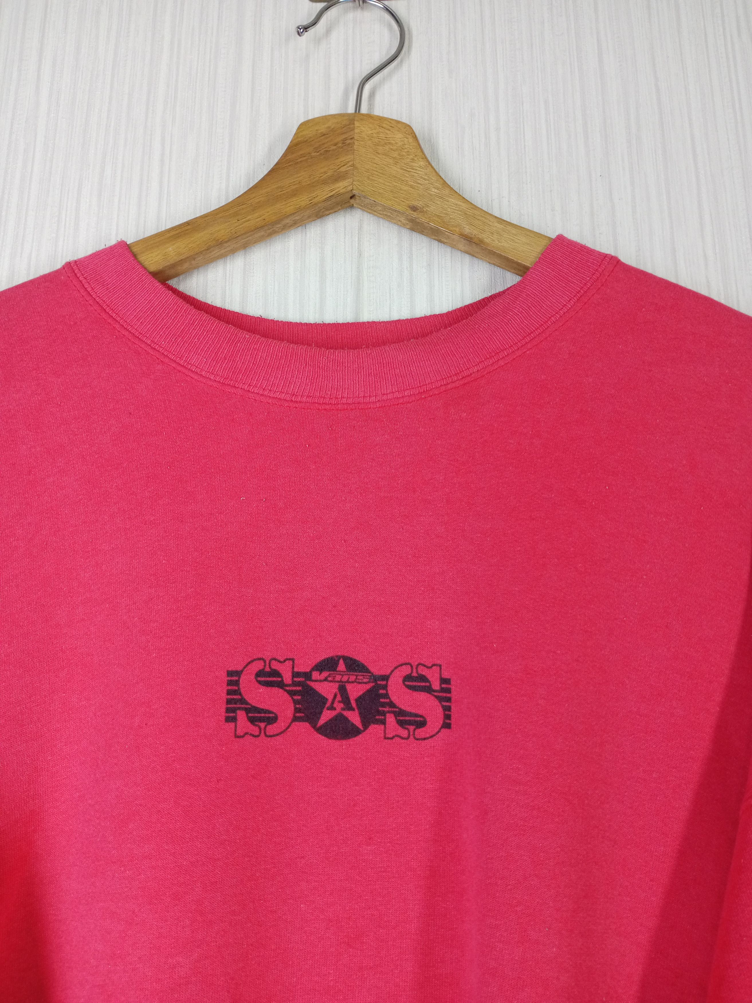 Vans Rare Vintage 1999 Vans SAS VOLCOM Airshow Sweatshirt Size US L / EU 52-54 / 3 - 6 Thumbnail
