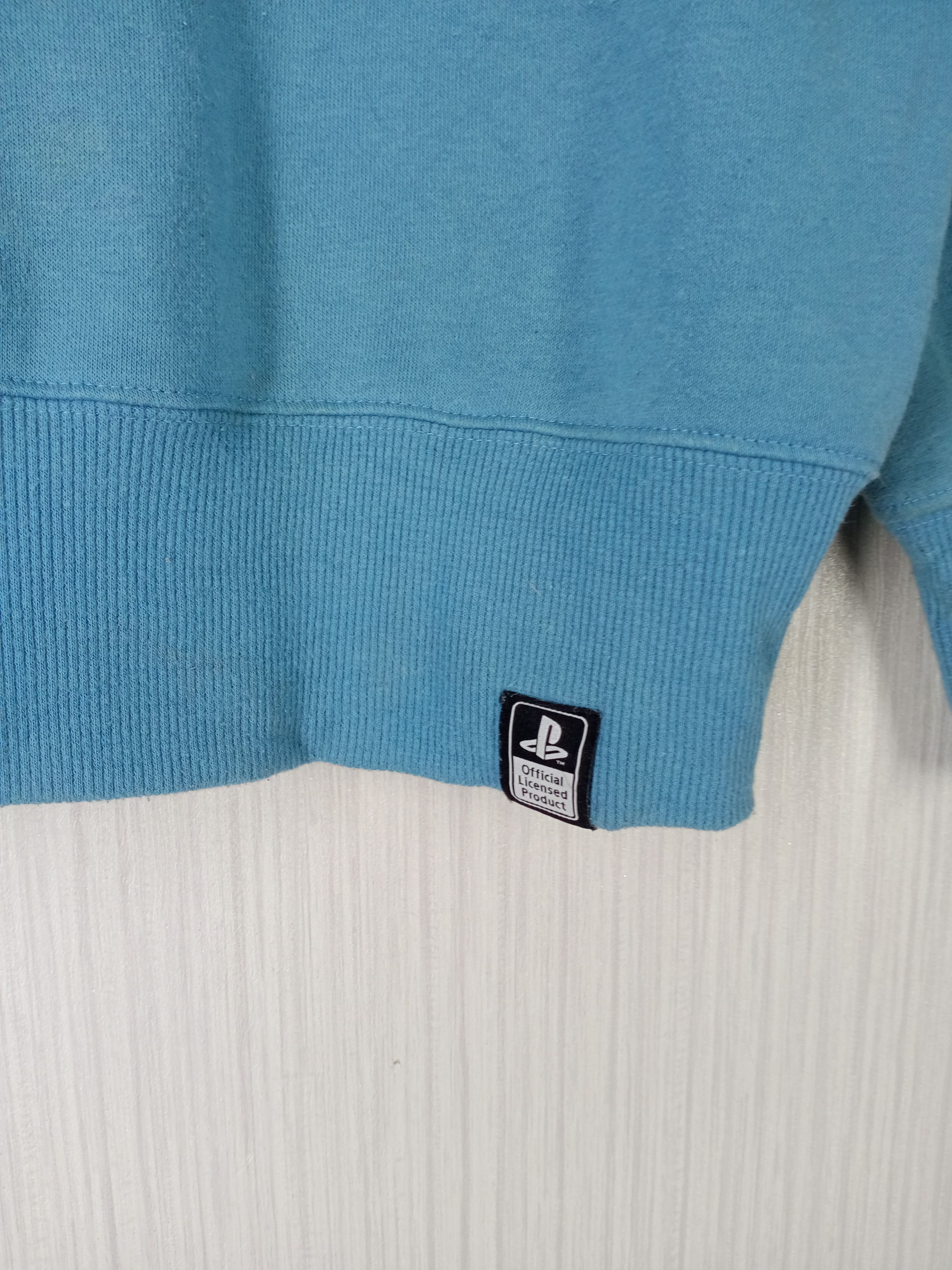 Playstation × The Game RARE PLAYSTATION SWEATSHIRT DISTRESSED Size US M / EU 48-50 / 2 - 3 Thumbnail