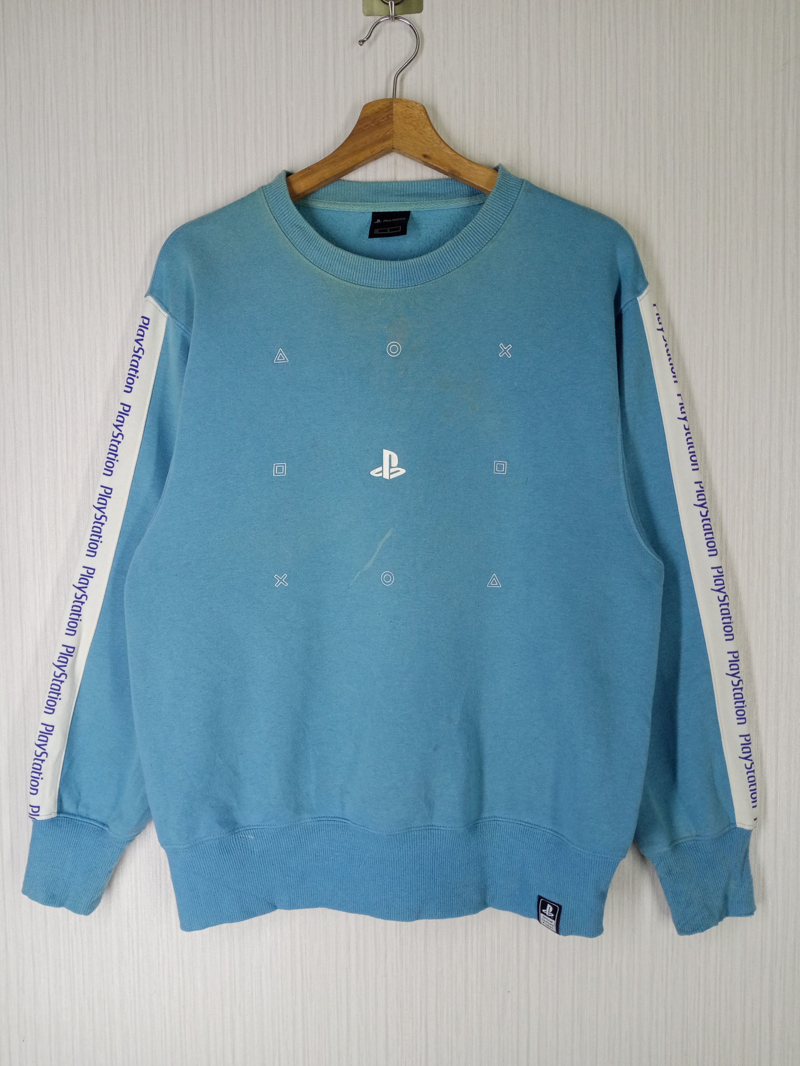 Playstation × The Game RARE PLAYSTATION SWEATSHIRT DISTRESSED Size US M / EU 48-50 / 2 - 1 Thumbnail