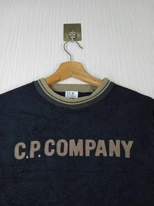 C.P. Company Vintage CP Company Spell out Fleece Fullover Sweatshirt Size US S / EU 44-46 / 1 - 1 Thumbnail
