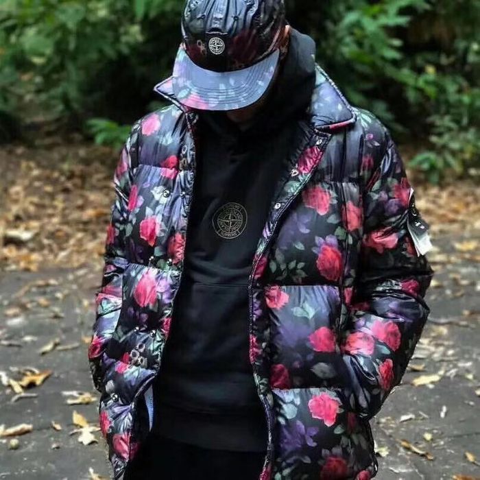 Supreme Supreme Stone Island Lamy Cover Stampato Puffy Jacket