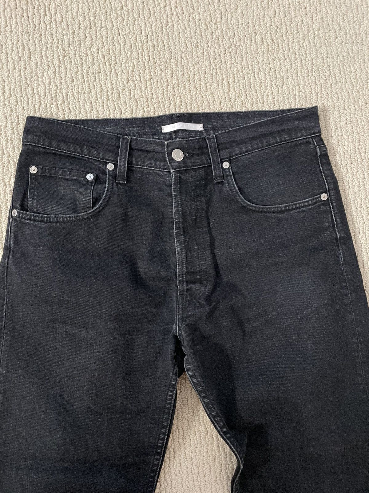 Helmut Lang Helmut Lang Black Denim Pants Size US 32 / EU 48 - 3 Thumbnail