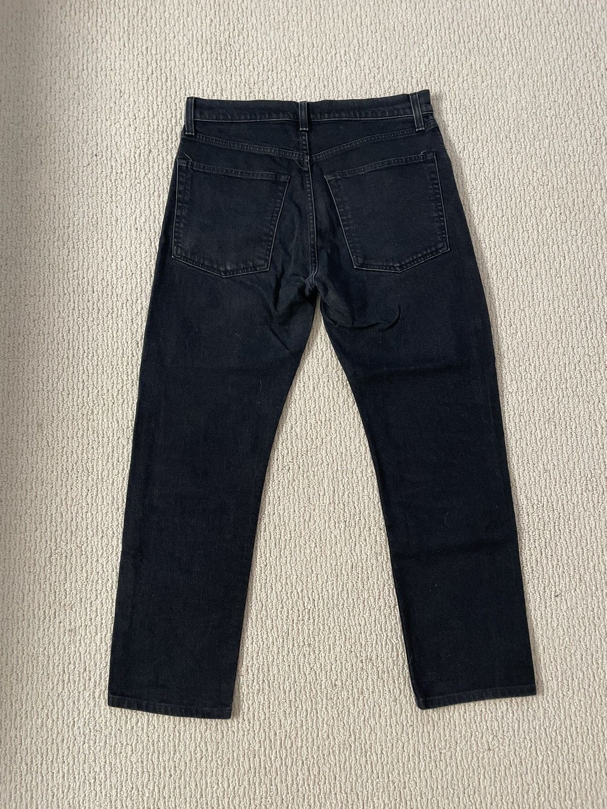 Helmut Lang Helmut Lang Black Denim Pants Size US 32 / EU 48 - 2 Thumbnail