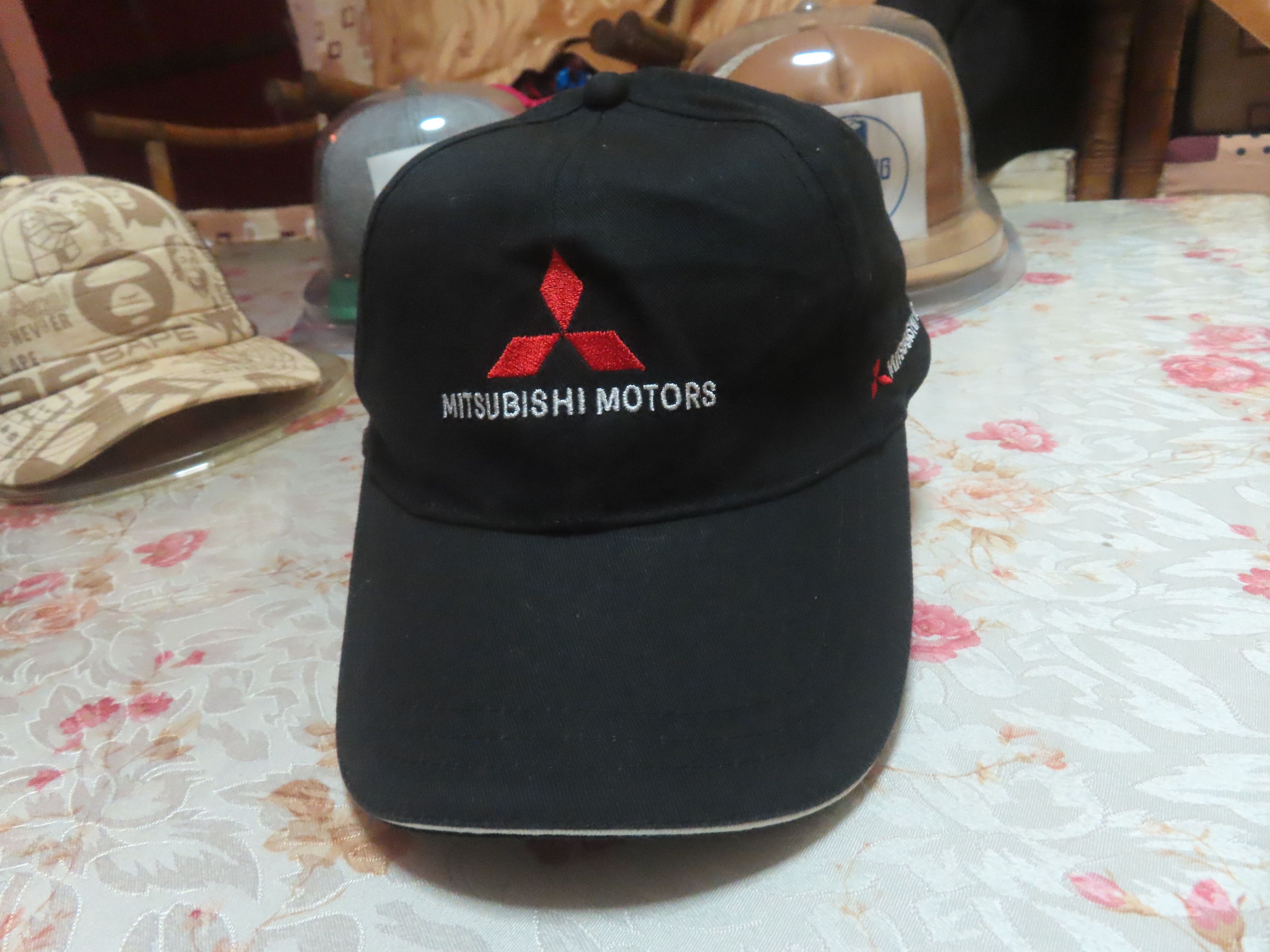 Viintage Mitsubishi Motors Racing Hats
