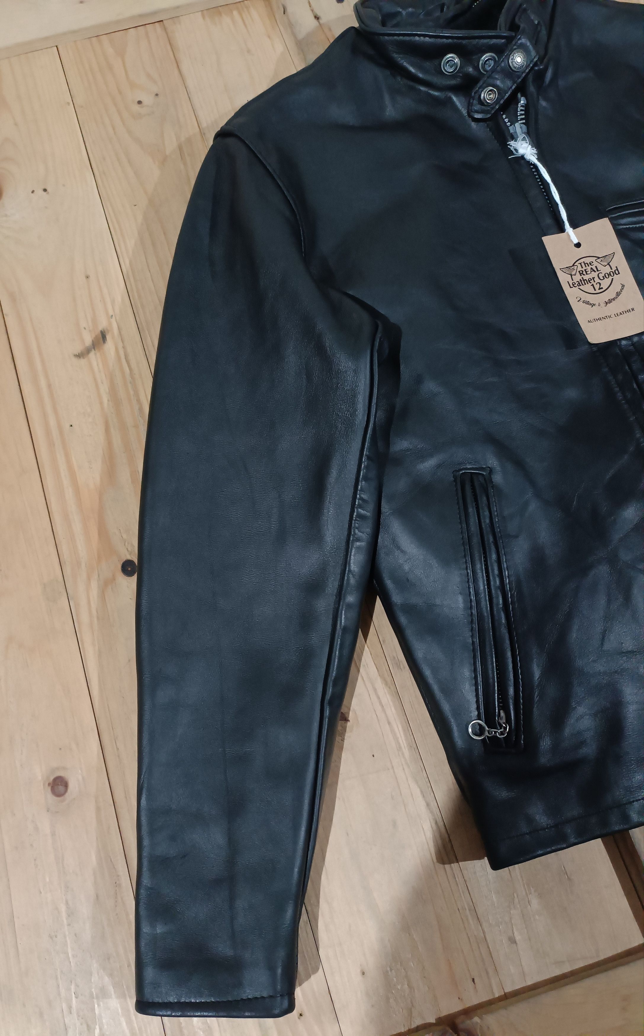 Schott SCHOTT NYC 641 LEATHER CAFE RACER JACKET Size US S / EU 44-46 / 1 - 5 Thumbnail