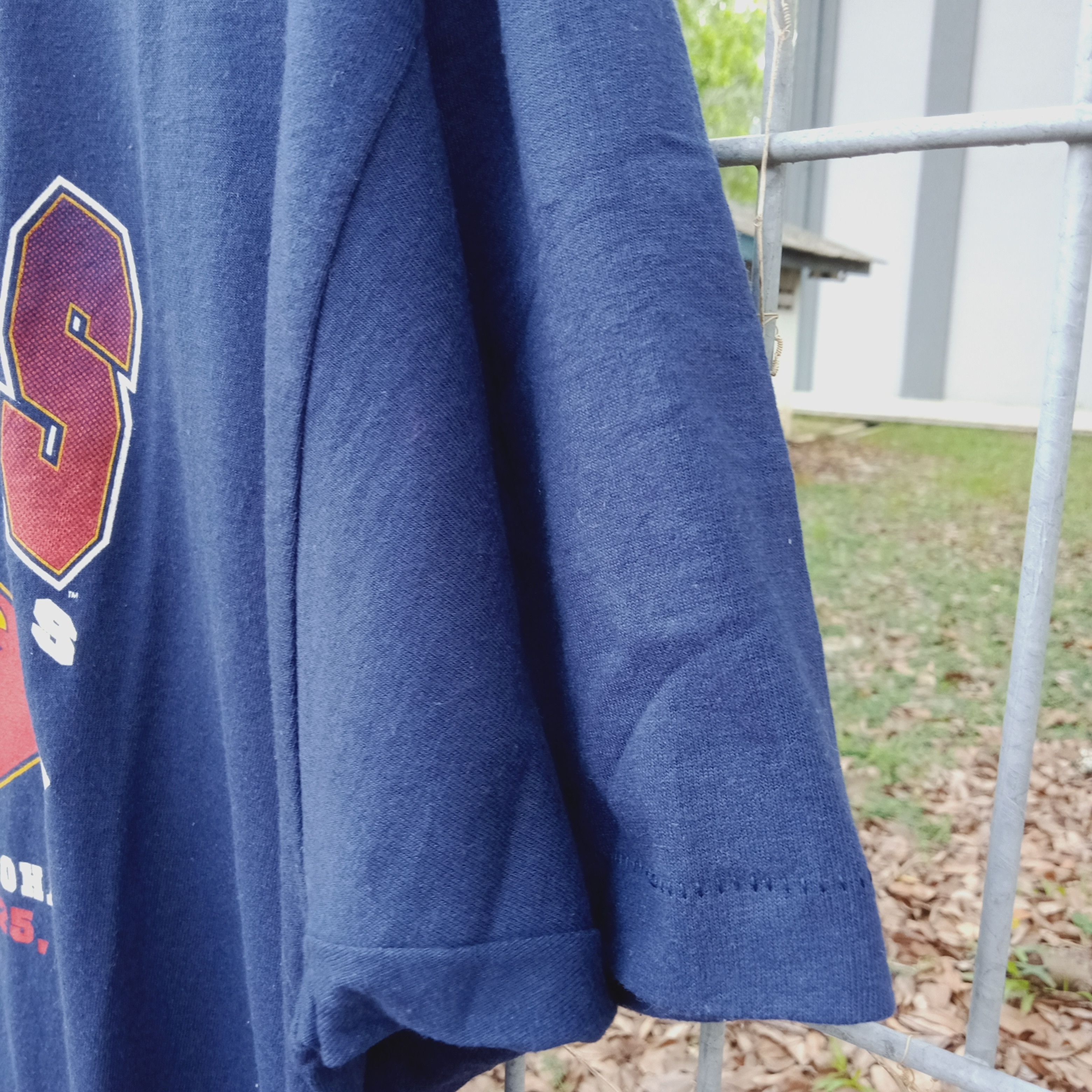 NBA × Vintage Vintage Jay Hawks Kansas Size US XL / EU 56 / 4 - 5 Thumbnail