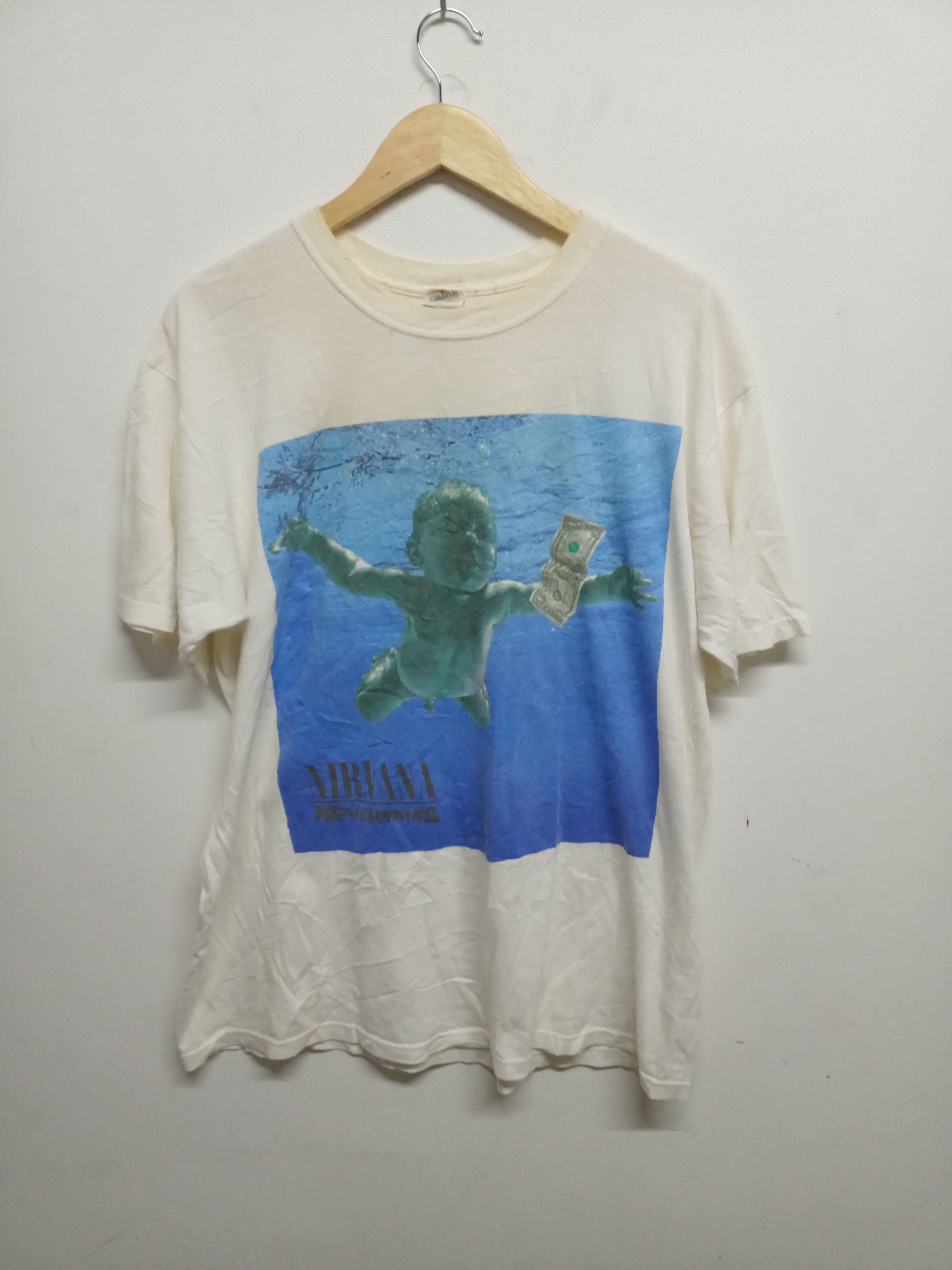 Vintage!!! Nirvana nevermind band tee