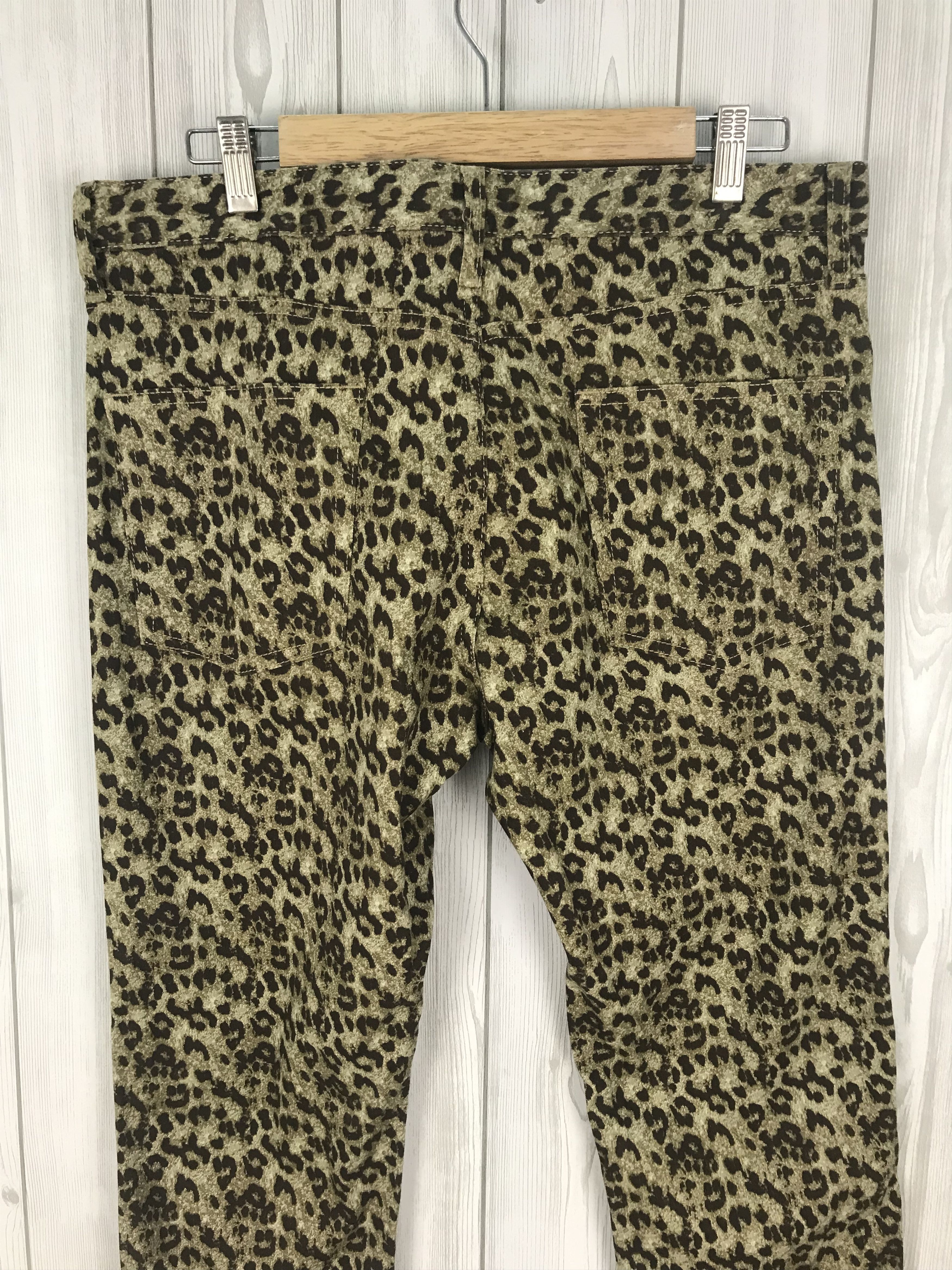 Hysteric Glamour NWT Japanese Brand Leopard Elastane Pants Size US 33 - 9 Thumbnail