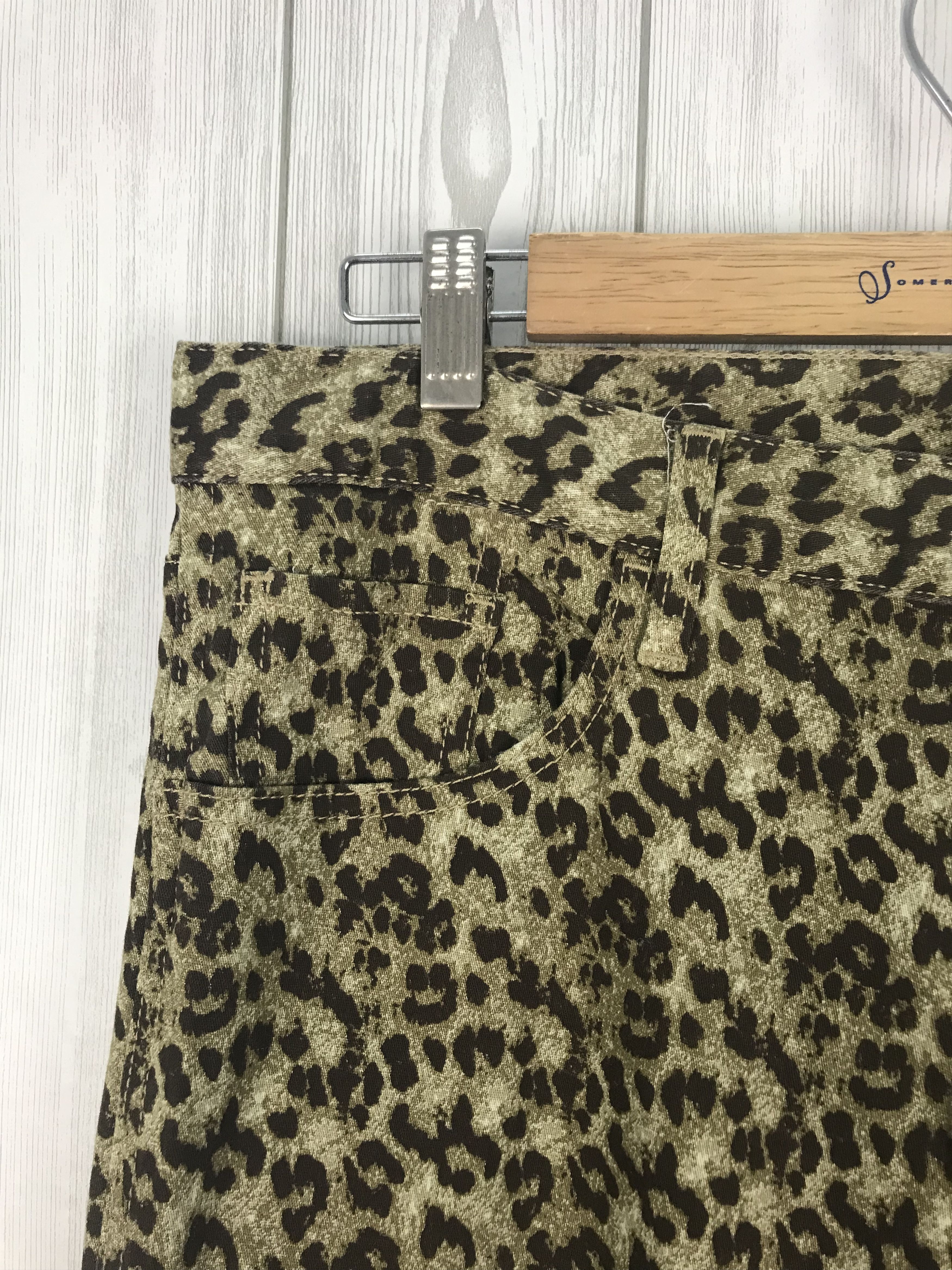 Hysteric Glamour NWT Japanese Brand Leopard Elastane Pants Size US 33 - 7 Thumbnail