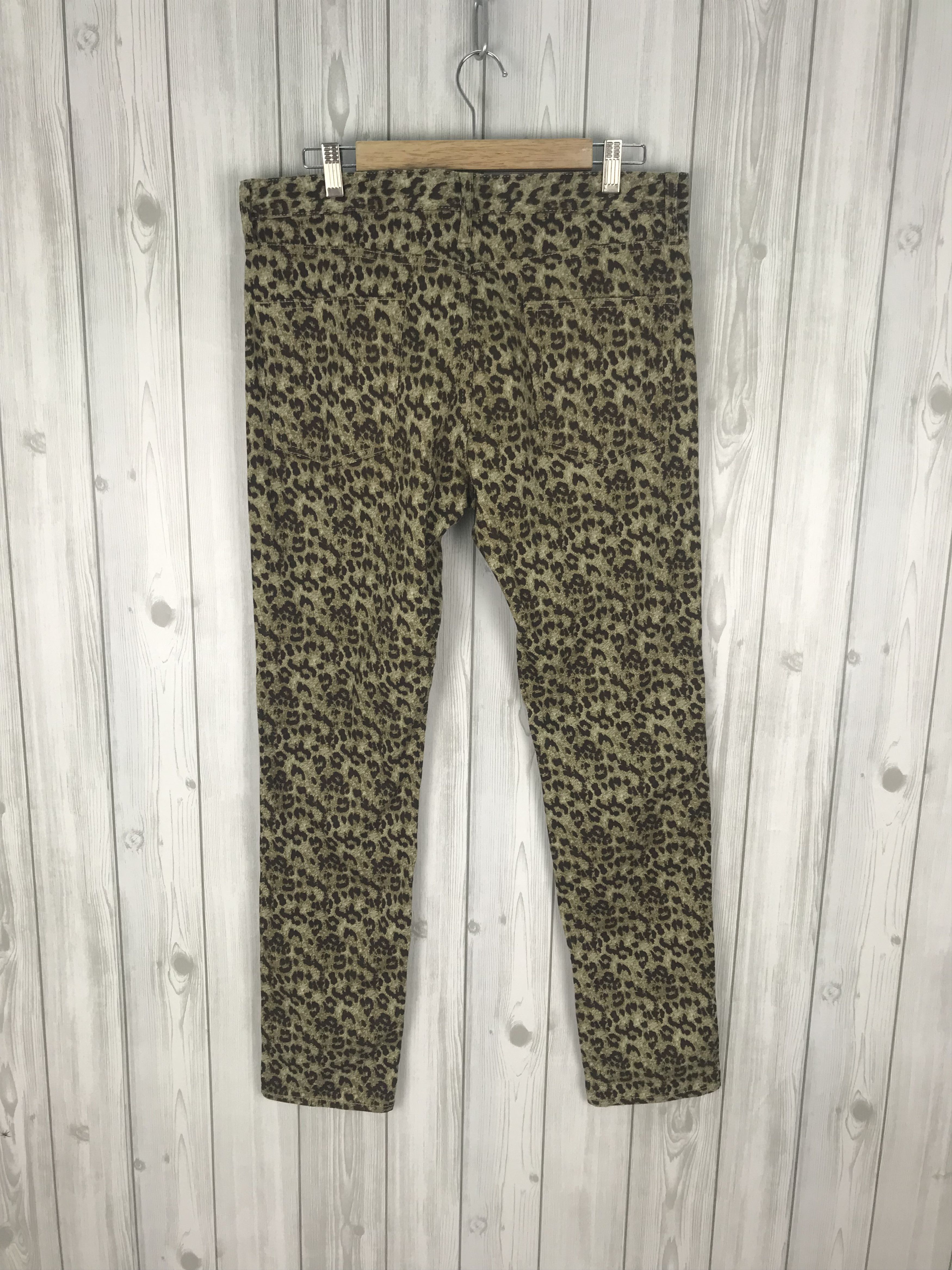 Hysteric Glamour NWT Japanese Brand Leopard Elastane Pants Size US 33 - 8 Thumbnail