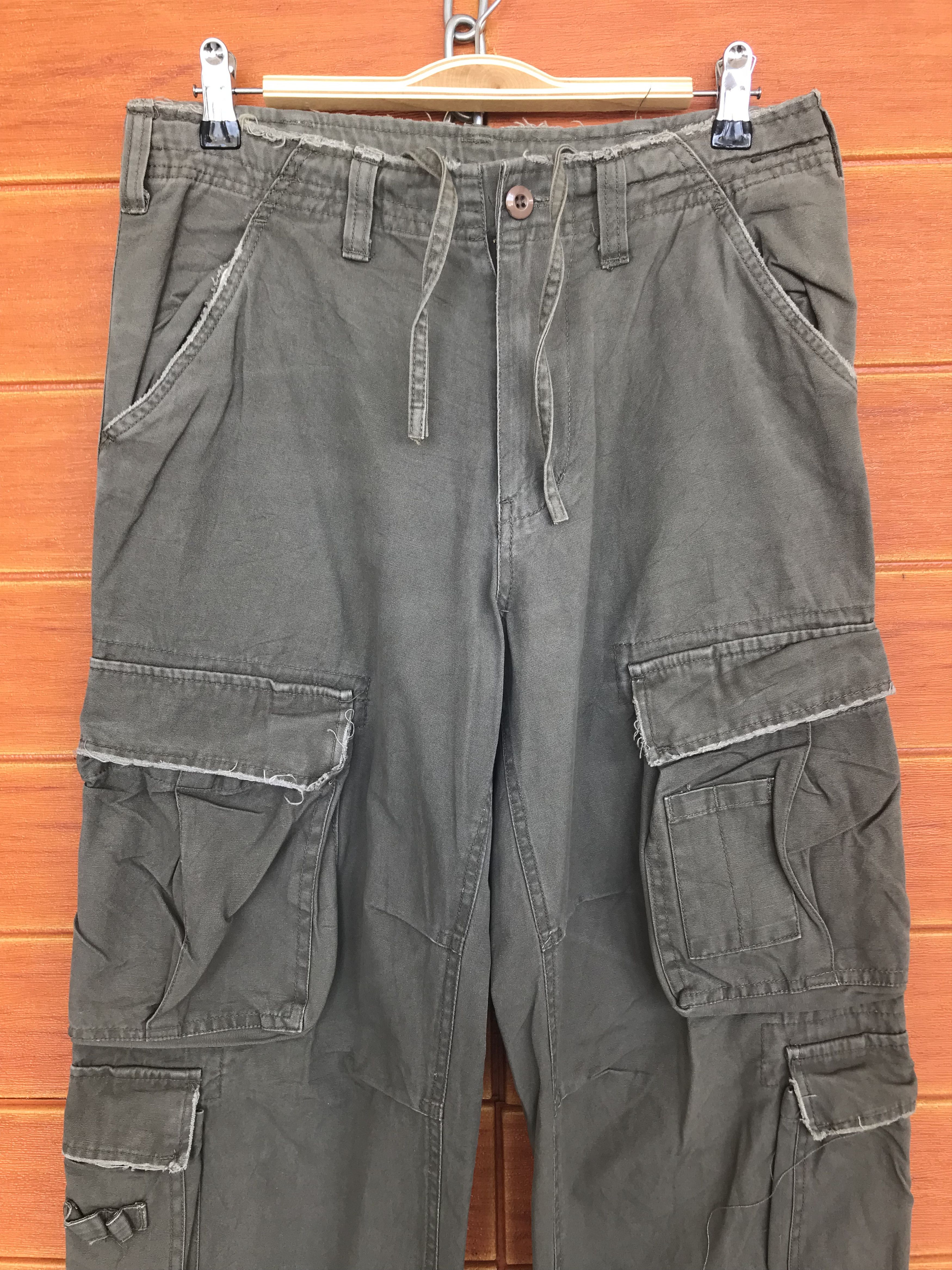 Hysteric Glamour × Undercover Japanese Brand Pocket Tactical Urban Cargo Pants Size US 30 / EU 46 - 4 Thumbnail