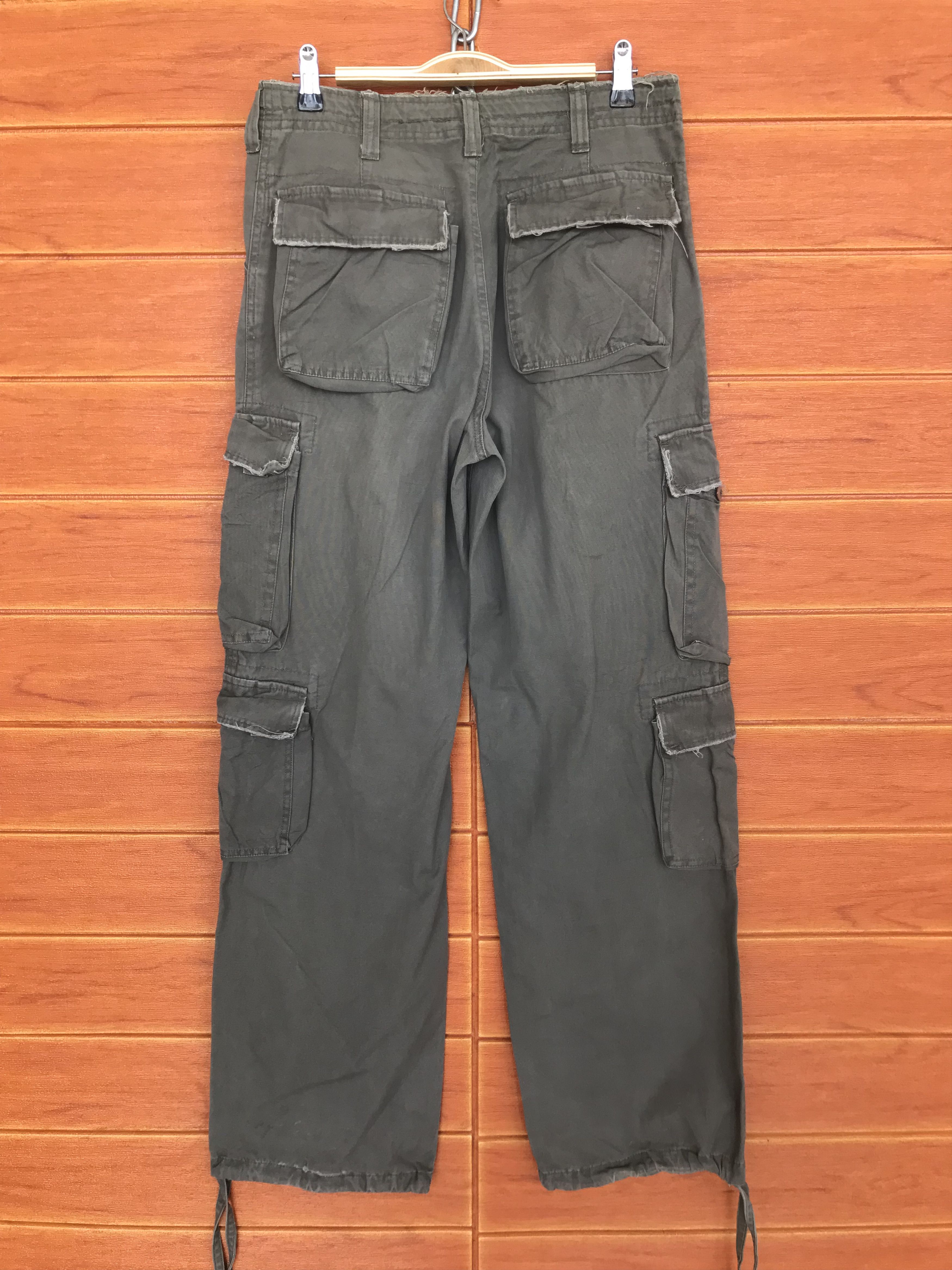 Hysteric Glamour × Undercover Japanese Brand Pocket Tactical Urban Cargo Pants Size US 30 / EU 46 - 9 Thumbnail