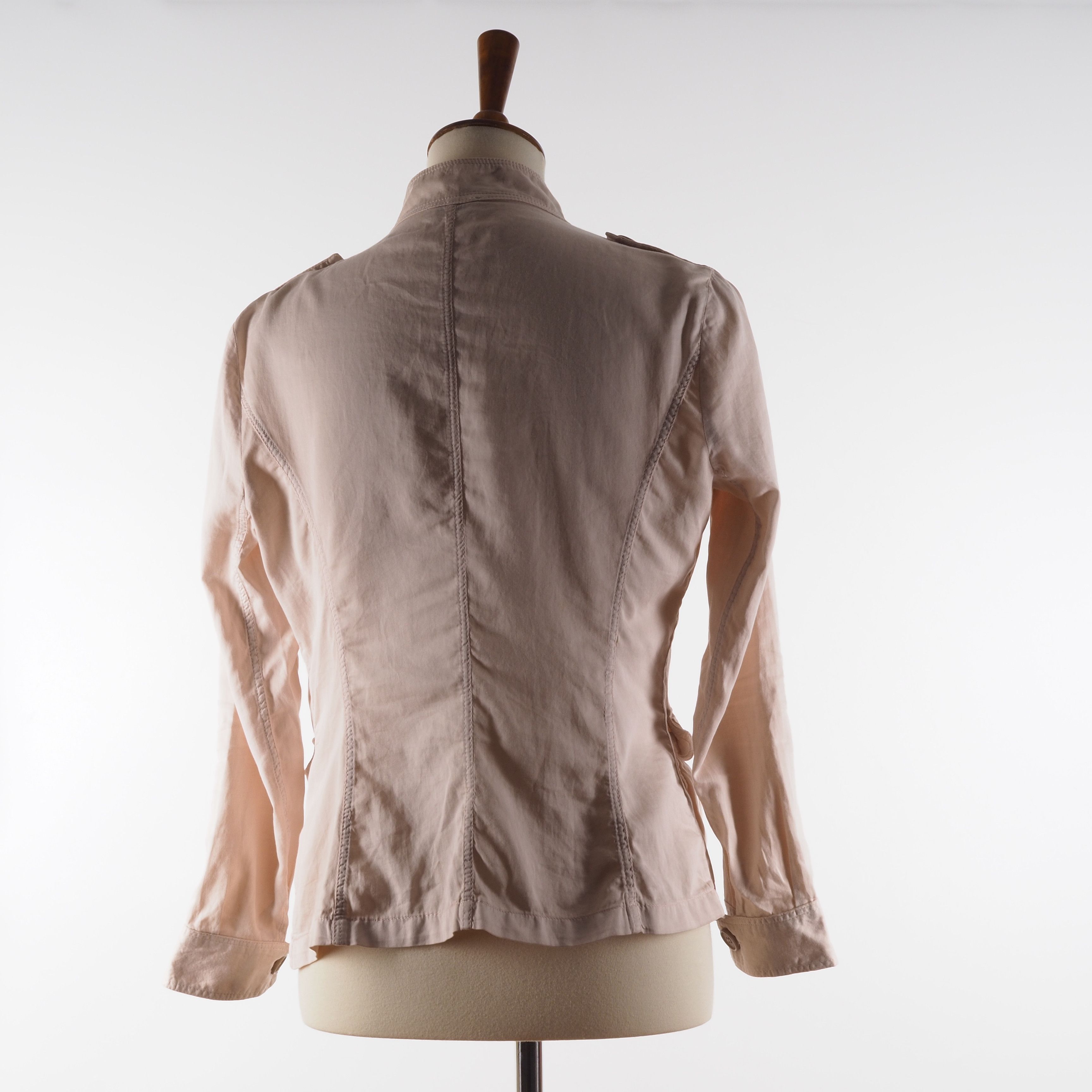 Brunello Cucinelli Brunello Cucinelli Beige Lightweight Utility Jacket Size S / US 4 / IT 40 - 7 Thumbnail