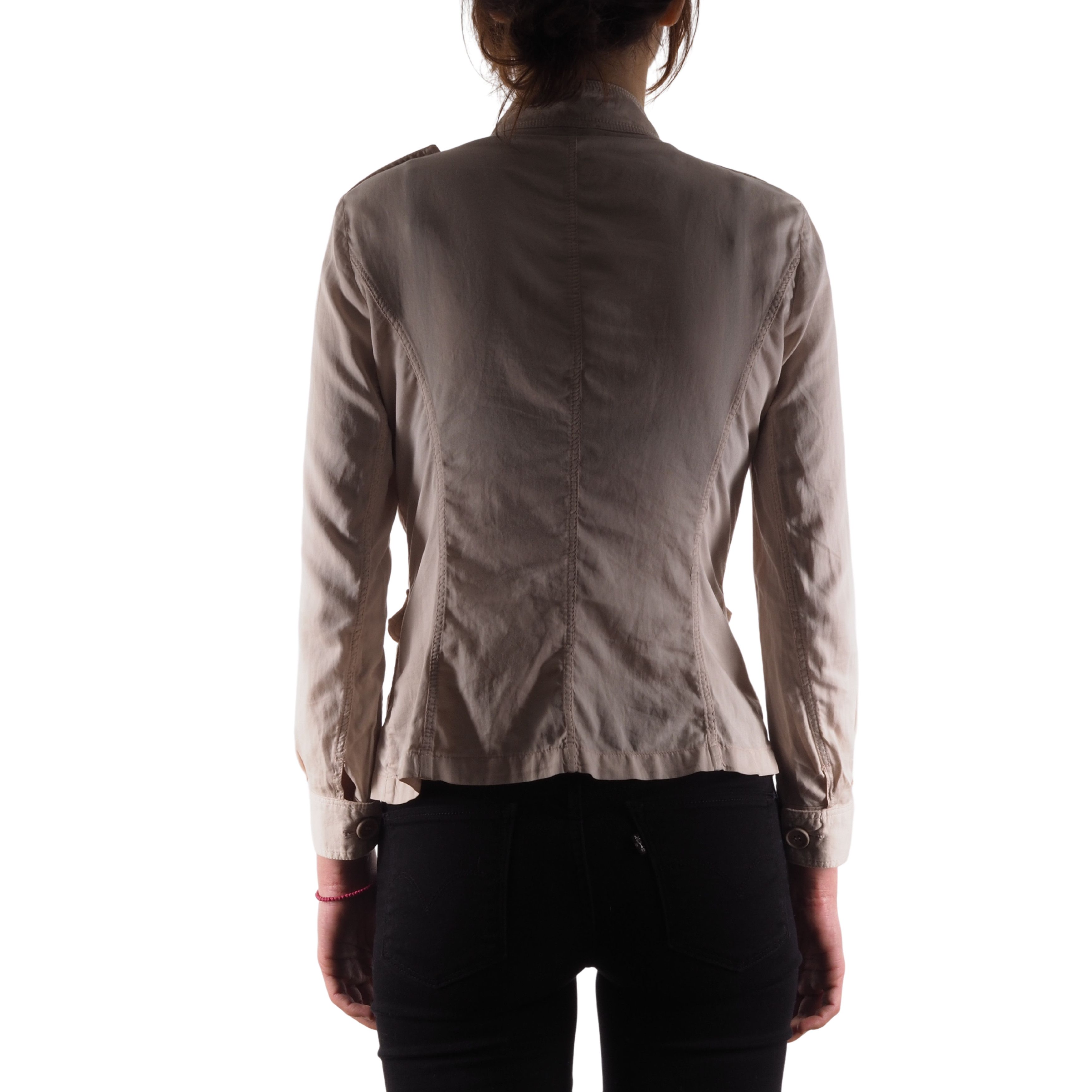 Brunello Cucinelli Brunello Cucinelli Beige Lightweight Utility Jacket Size S / US 4 / IT 40 - 2 Thumbnail