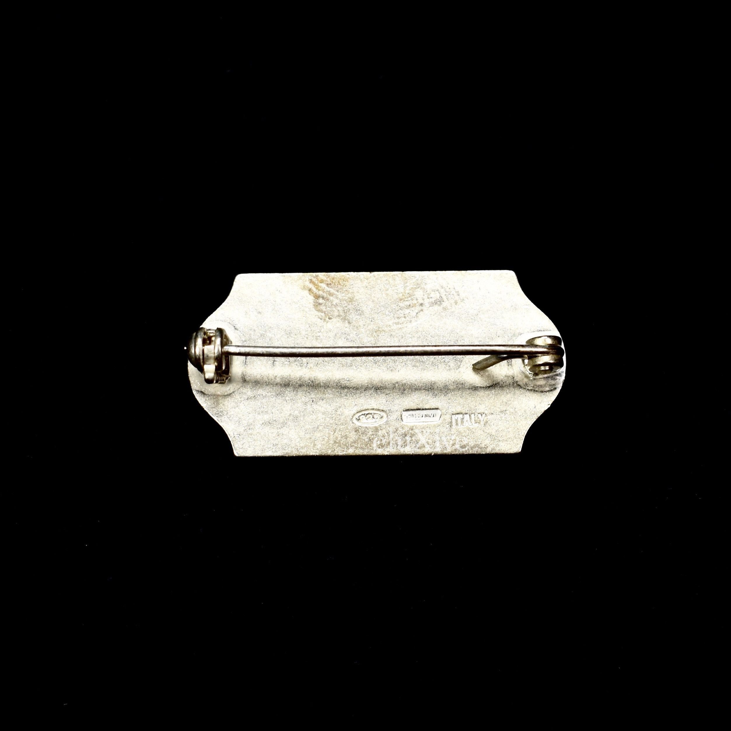Maison Margiela Silver Price Tag Logo Pin NWT Size ONE SIZE - 5 Thumbnail