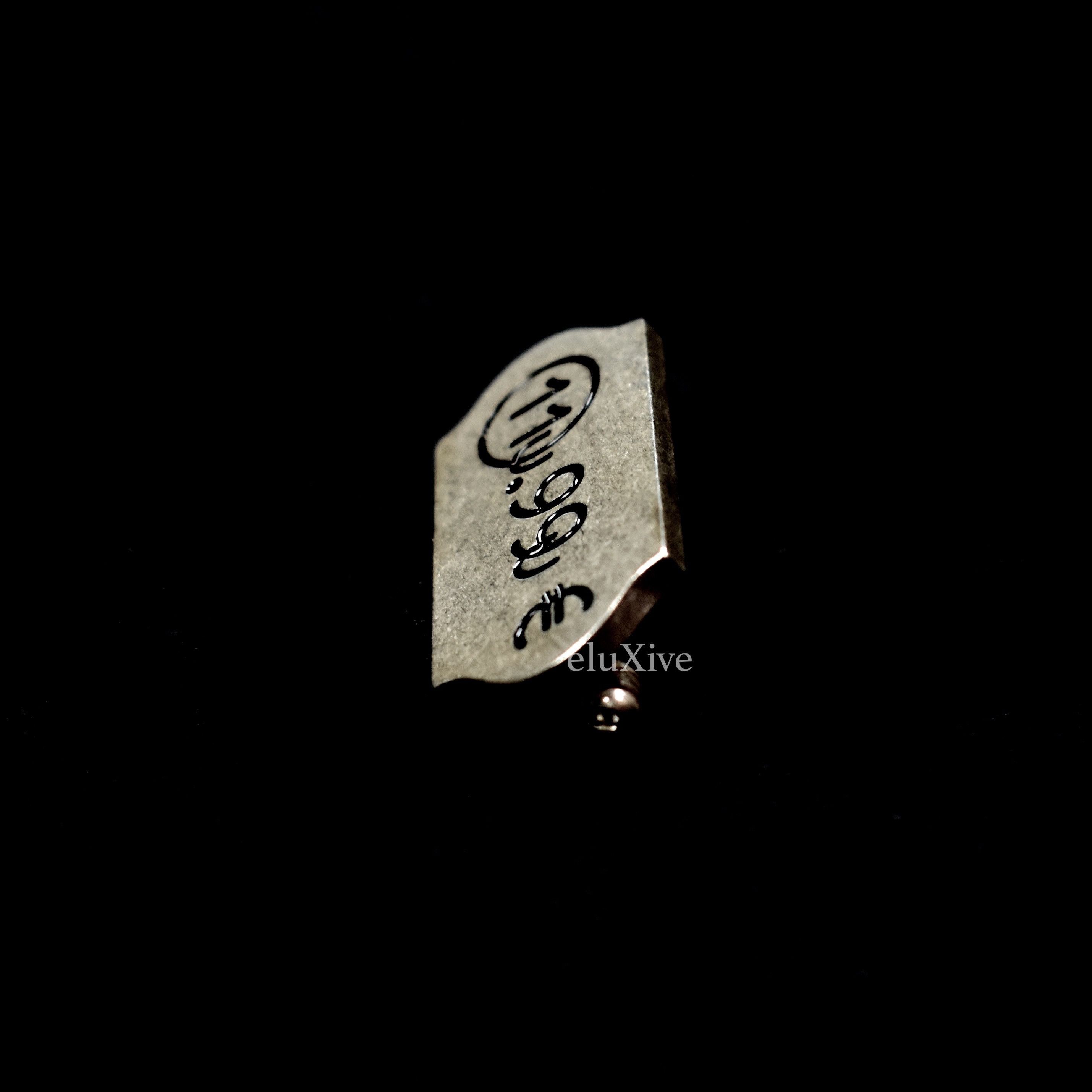 Maison Margiela Silver Price Tag Logo Pin NWT Size ONE SIZE - 4 Thumbnail